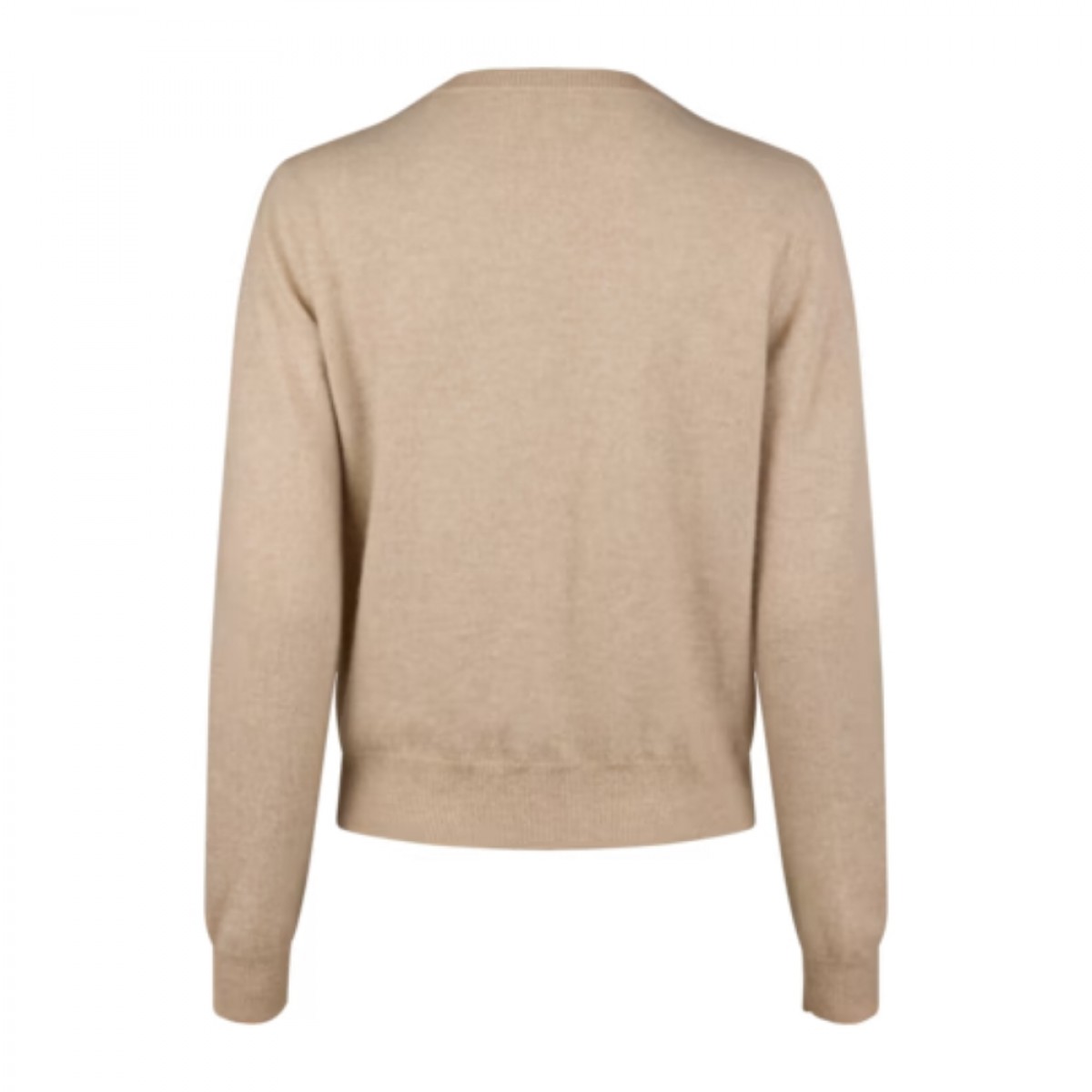 judith cashmere cardigan - beige - ryg