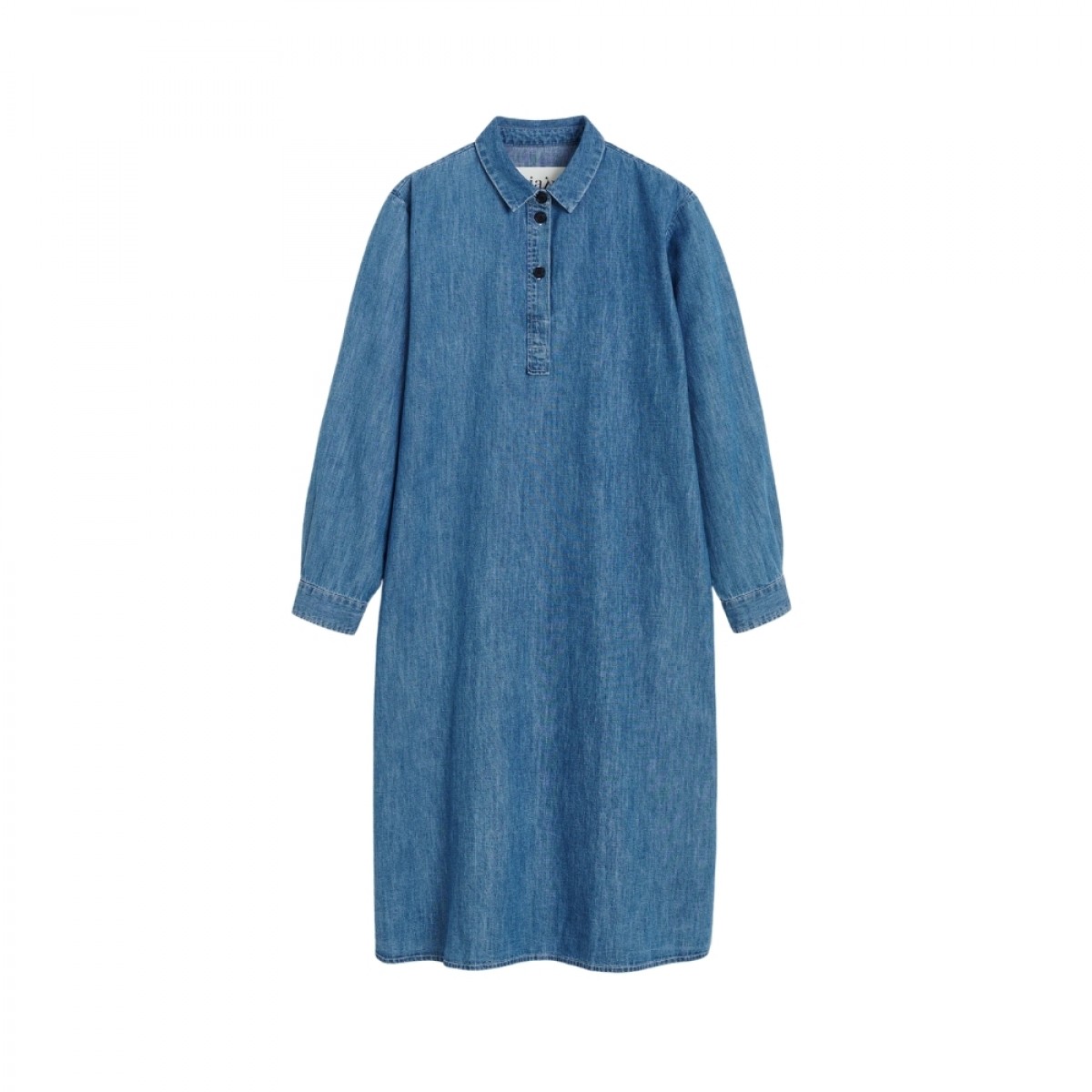 umini dress denim - iceberg - front