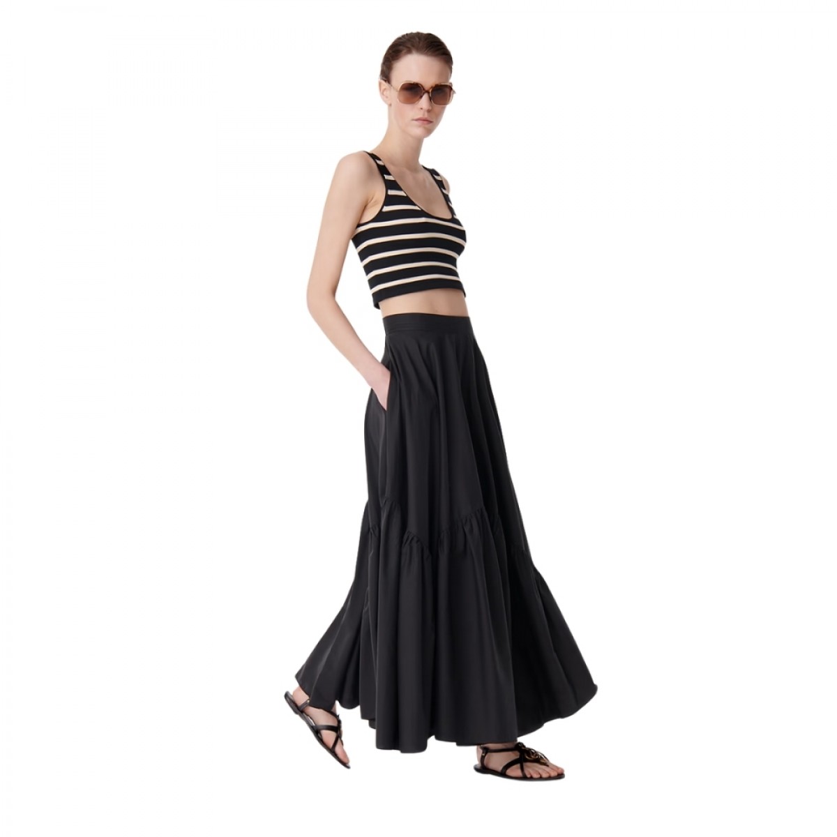 astree skirt - black - fra siden 