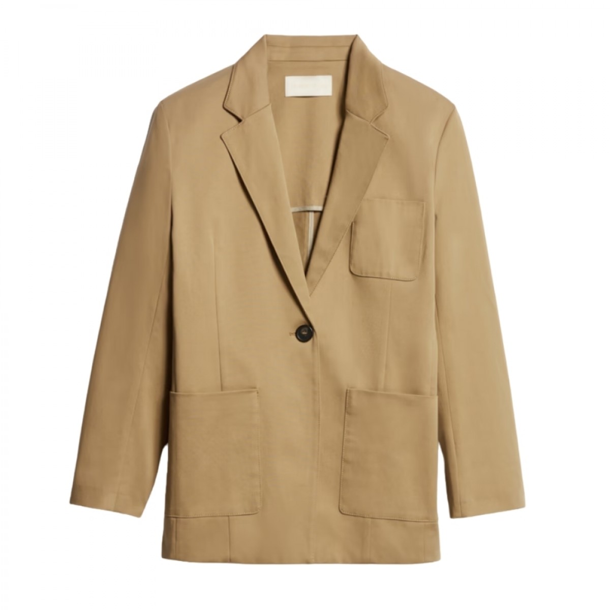 caline jacket - vert safari - front