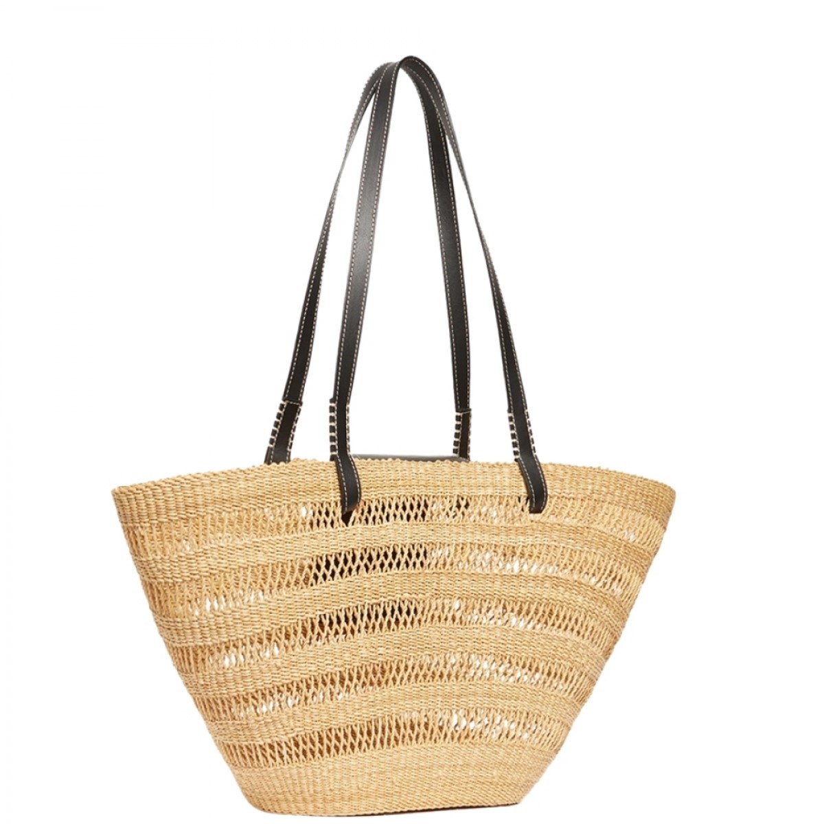 elephant grass basket - black - fra siden 