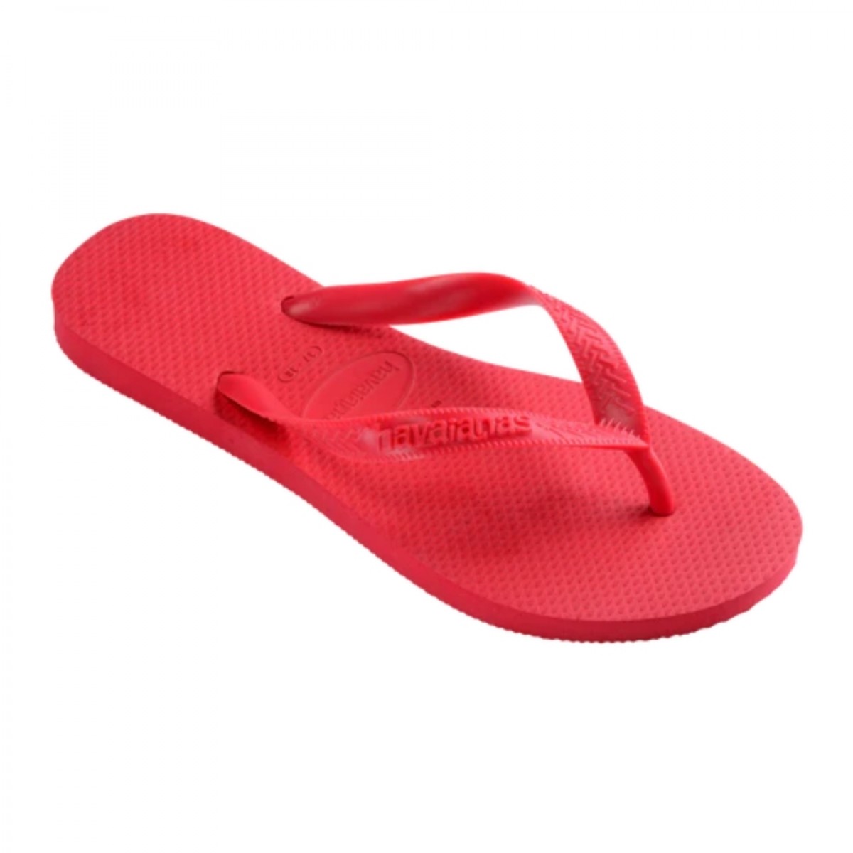 havaianas top - ruby red - oppefra