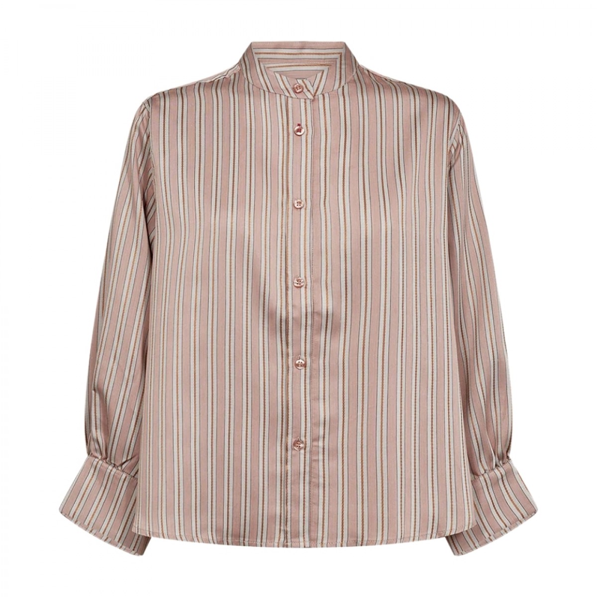 trw houston hepburn 3/4 shirt - dusty rouge - front