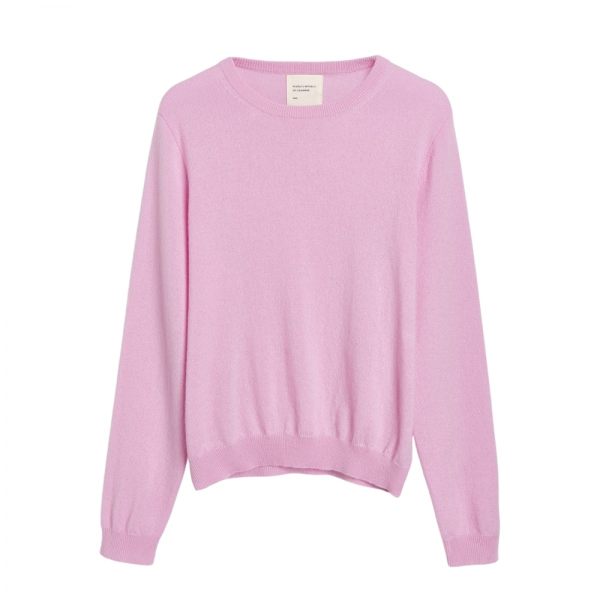 women´s classic roundneck - light pink - front