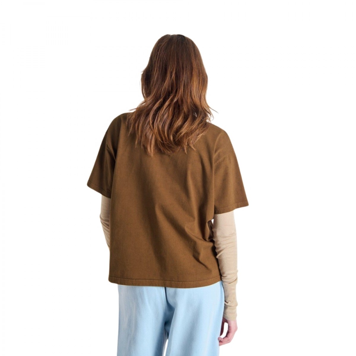 women's t-shirt fizvalley - vintage chestnut - ryg