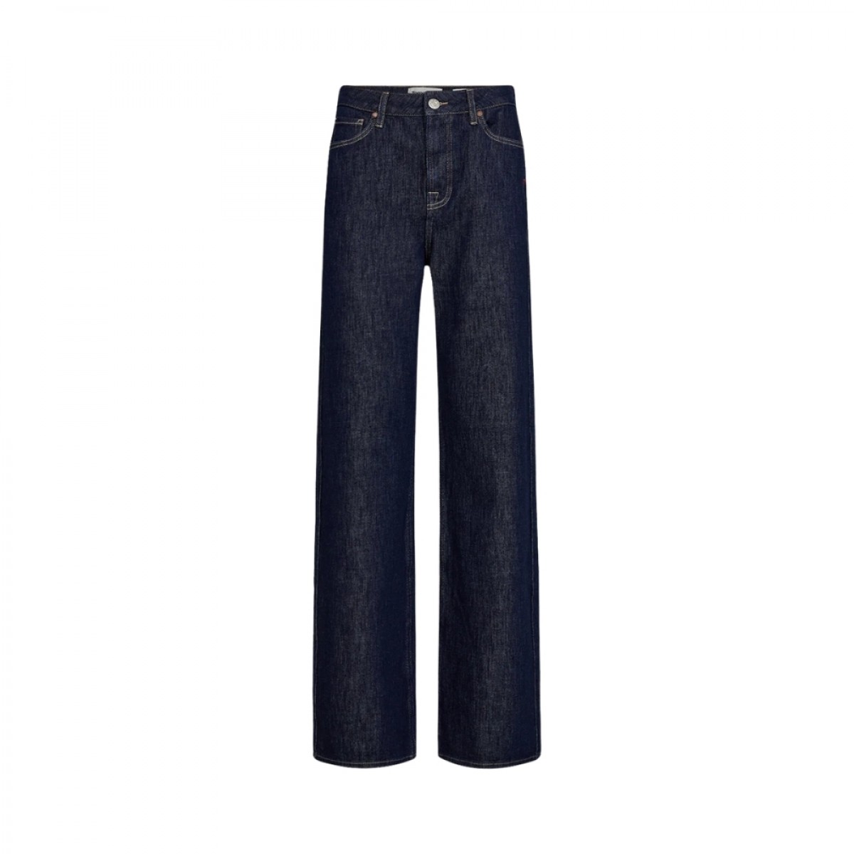 trw brown jeans - wash como rinse - denim blue - front