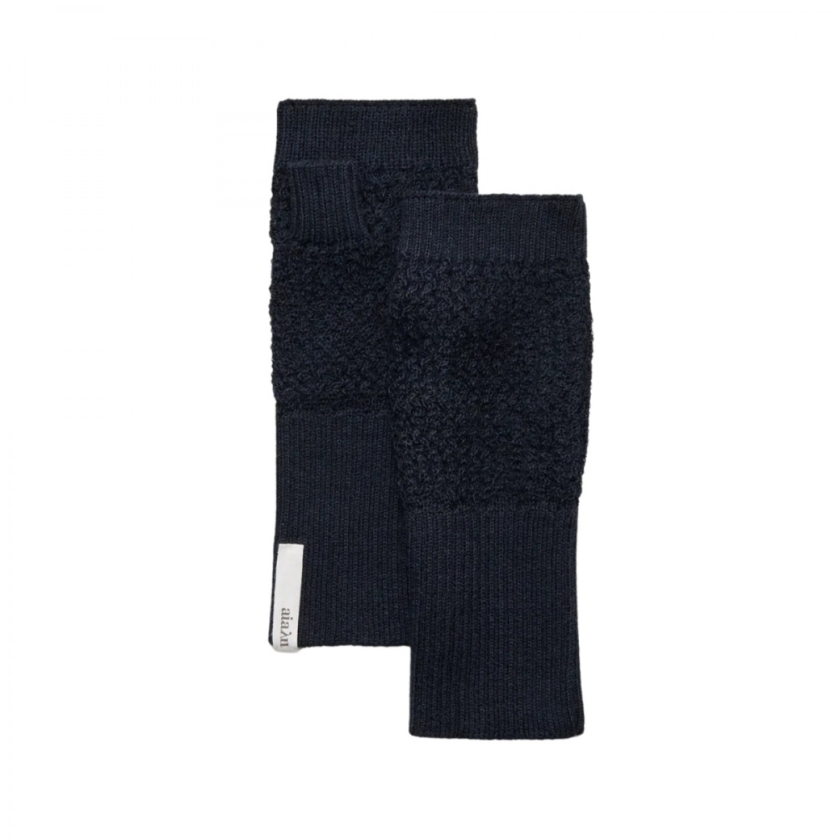 aiayu sandy mittens - nero navy