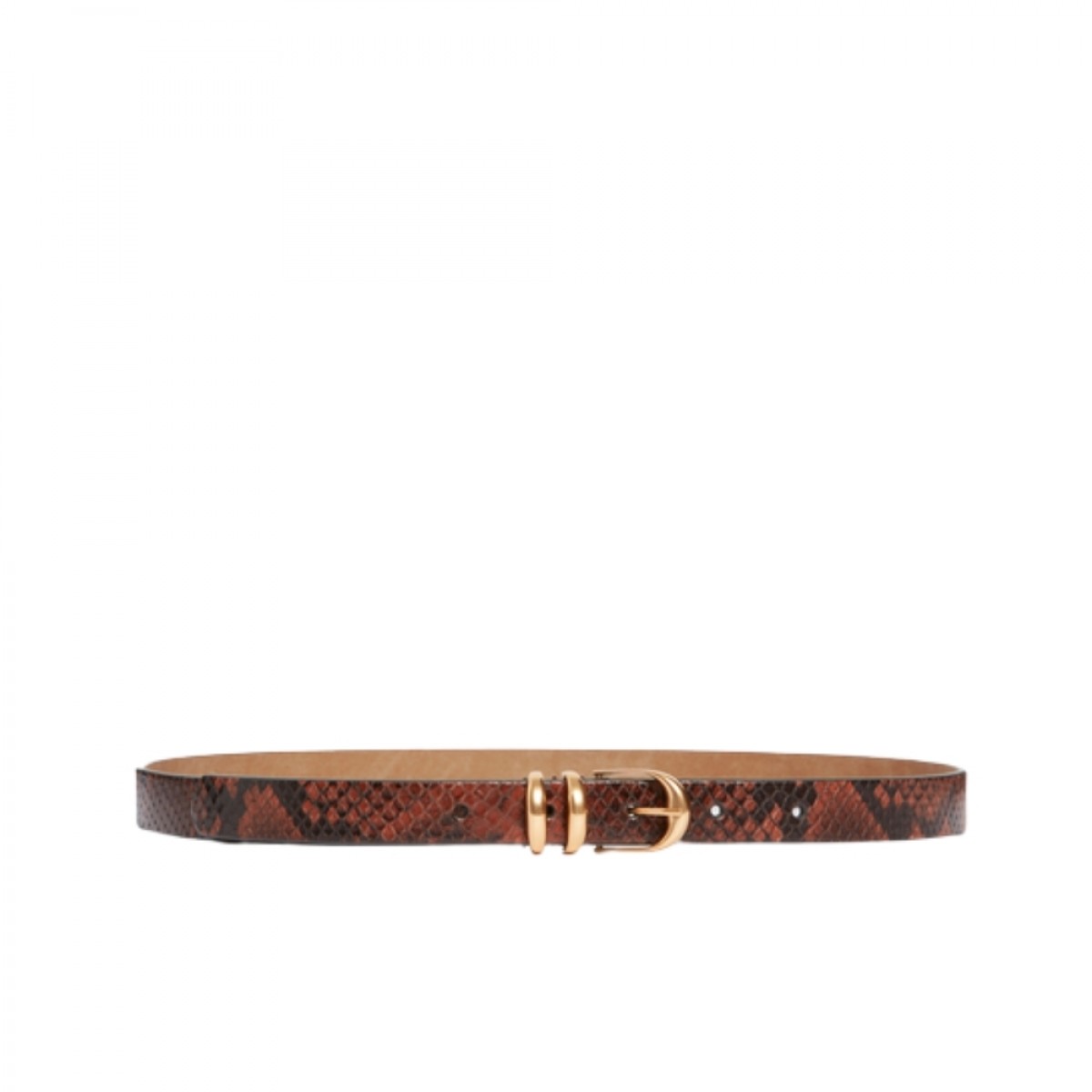 ceinture belt 20mm - fauve - front