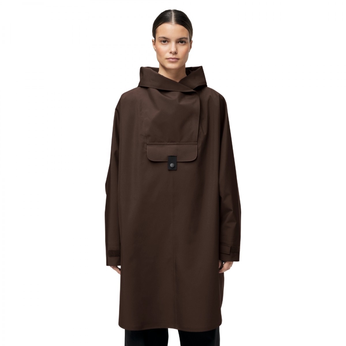 blæst bergen poncho - java - front