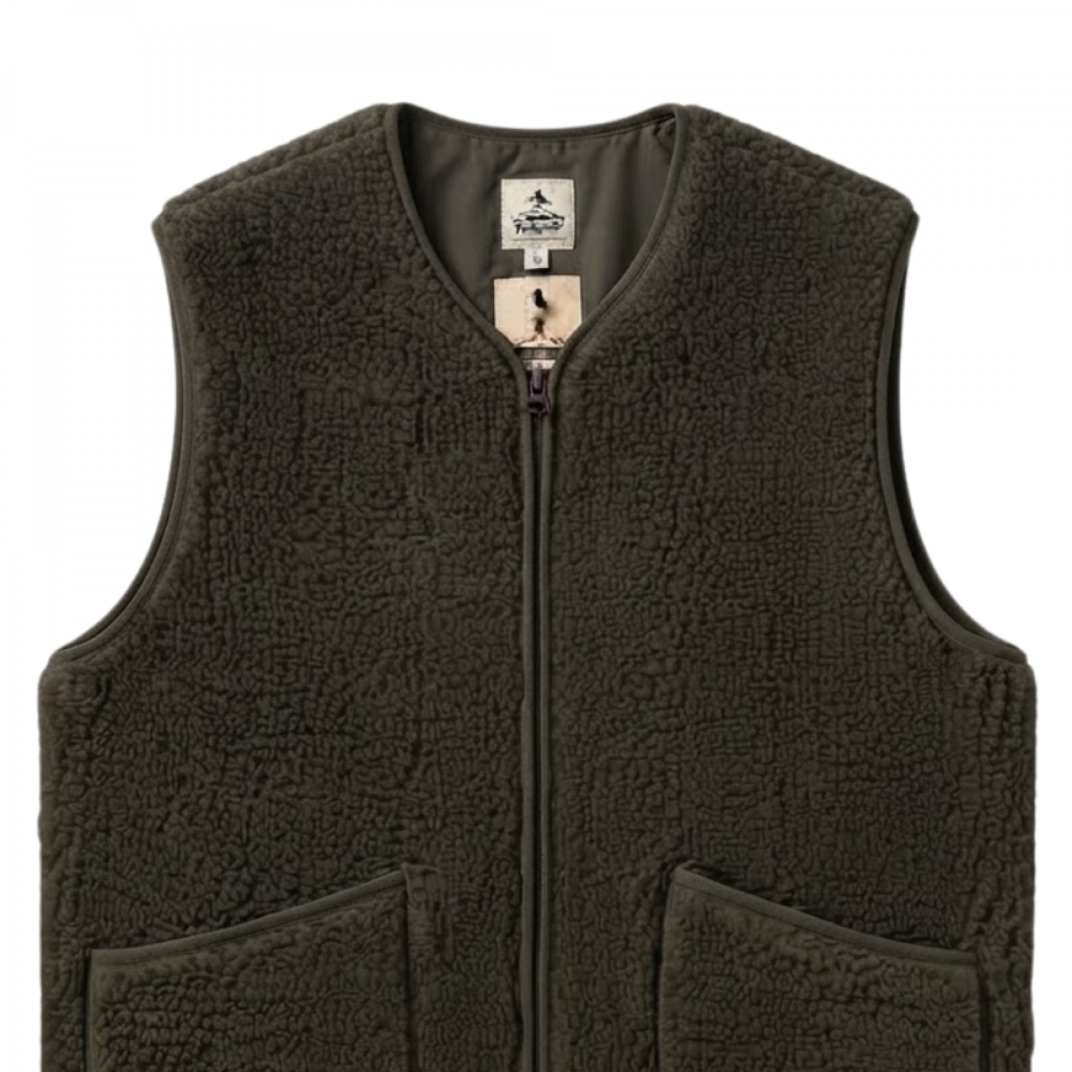 pepitko coldbreaker vest - khaki - look