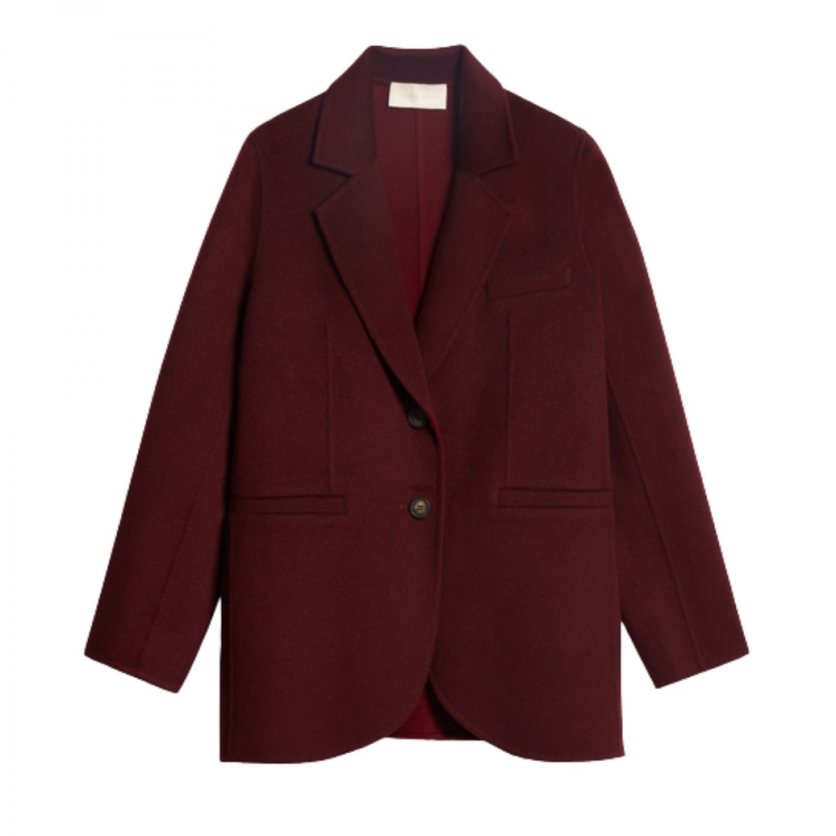 marc jacket - bordeaux - front