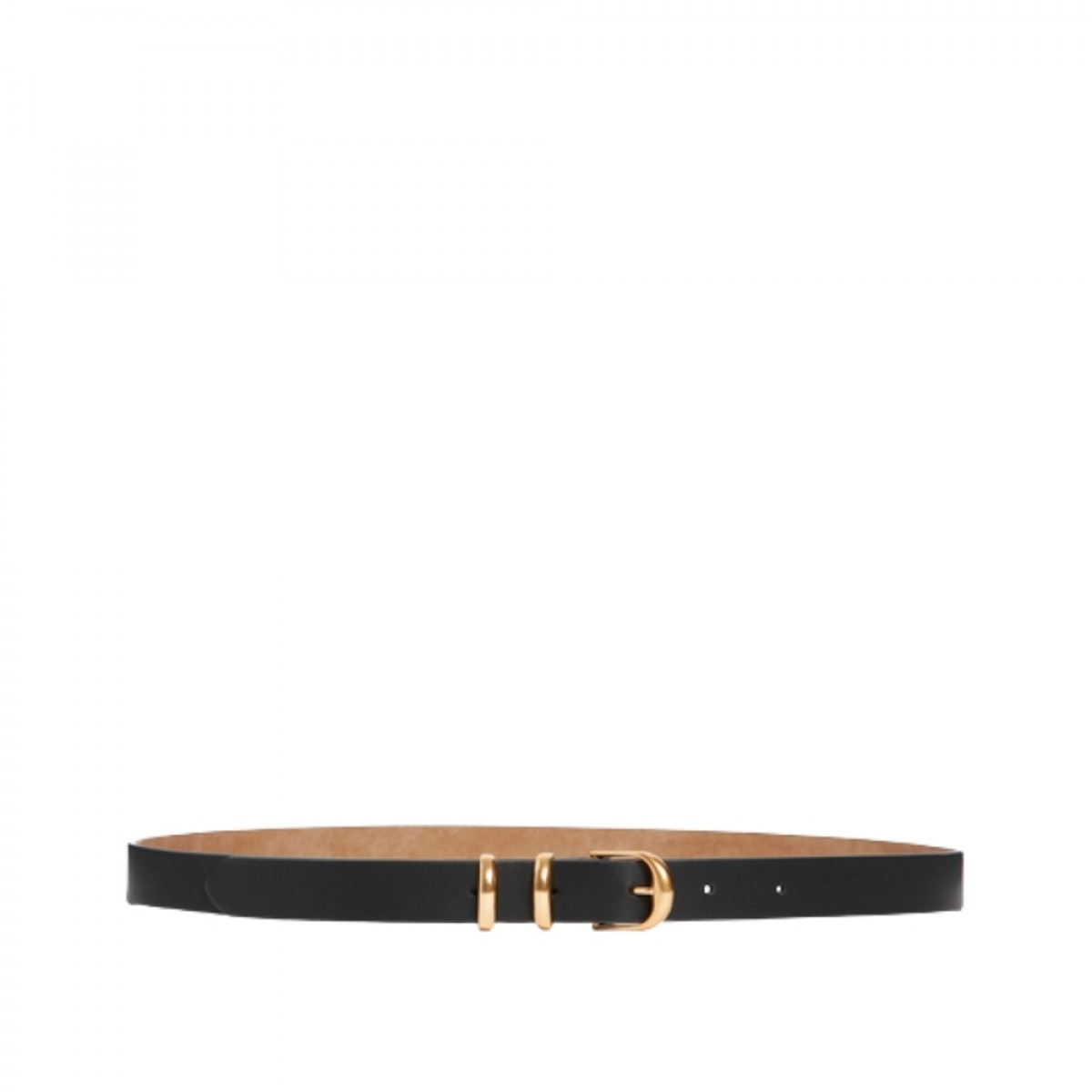 ceinture belt 20mm - black - front