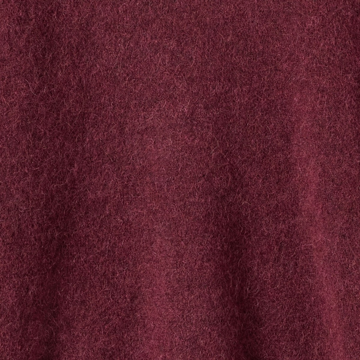pullover oversize knit - burgundy - farve