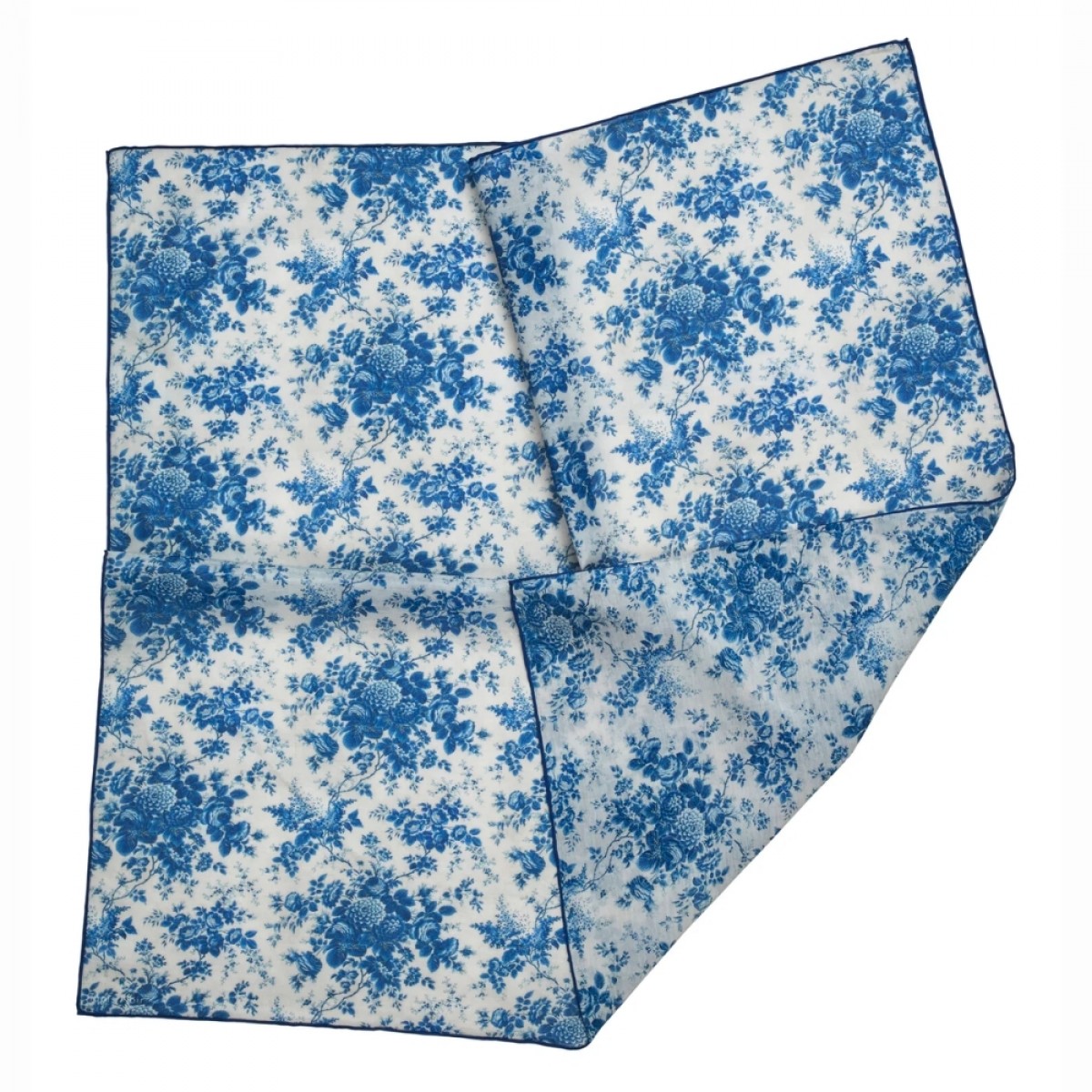 light small emilia scarf - blue - look