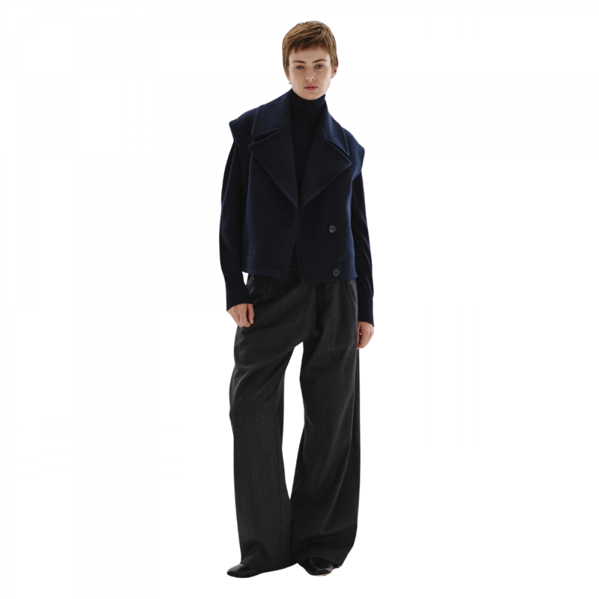 pomandére knit - dark blue - look