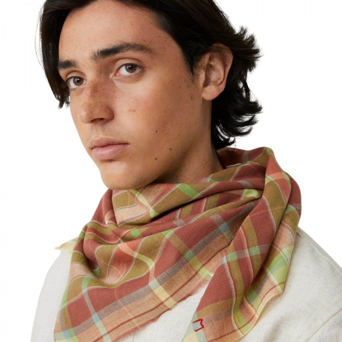 moismont mesange no 768 scarf - mars - look