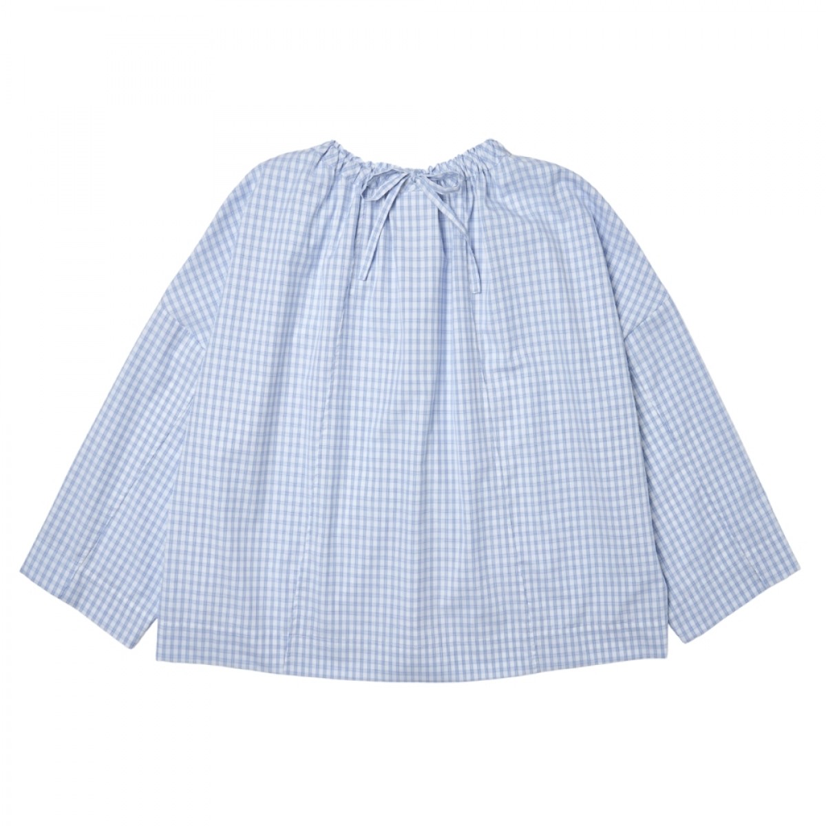 mati mati magrethe top - blue check - ryg