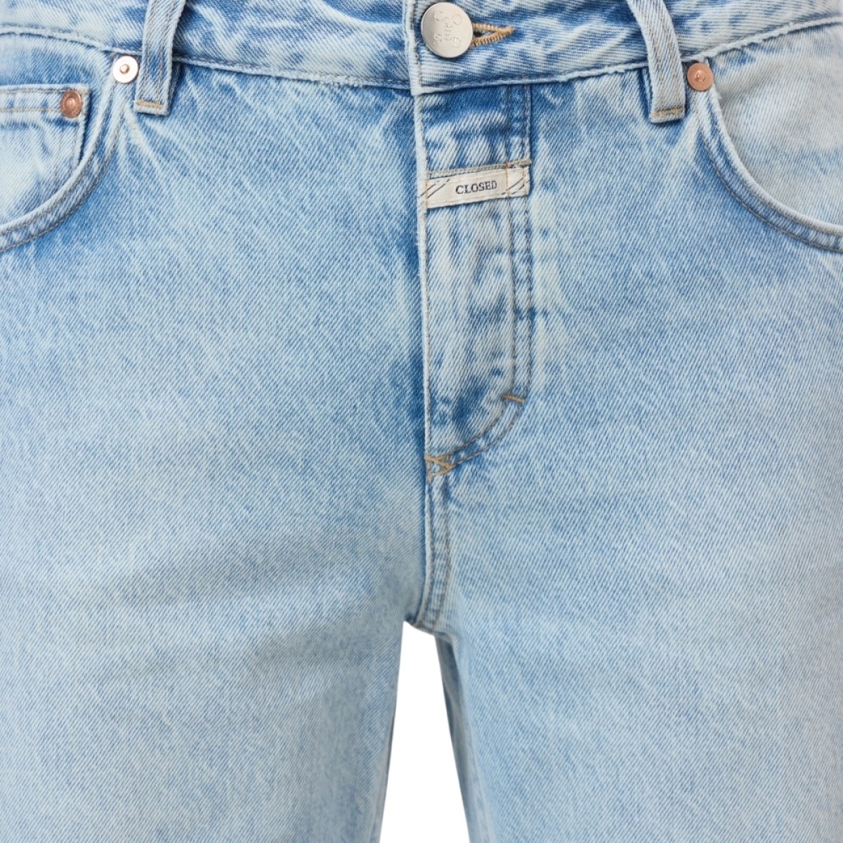 closed gillan jeans - light blue - logo