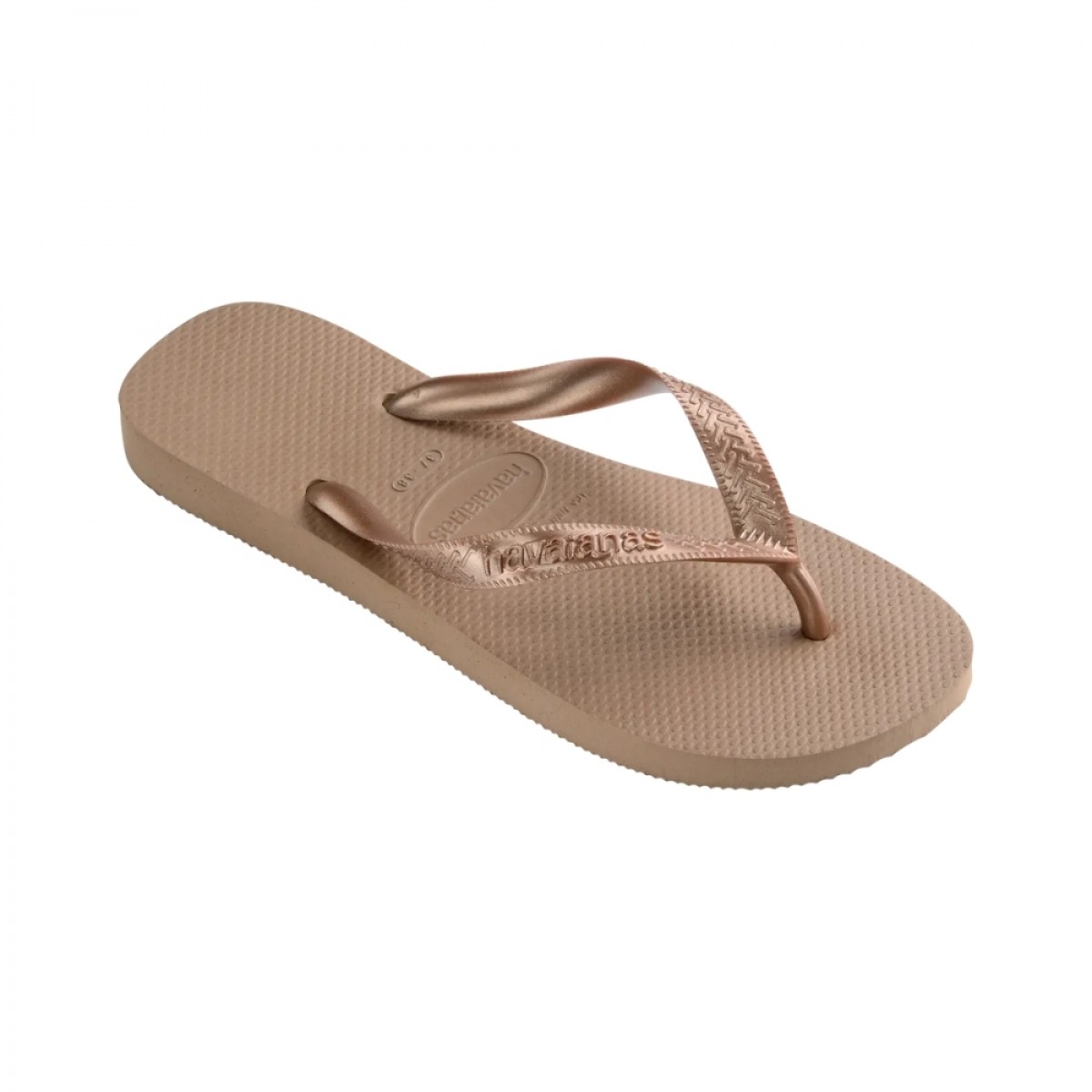 havaianas top tiras - rose gold - top 