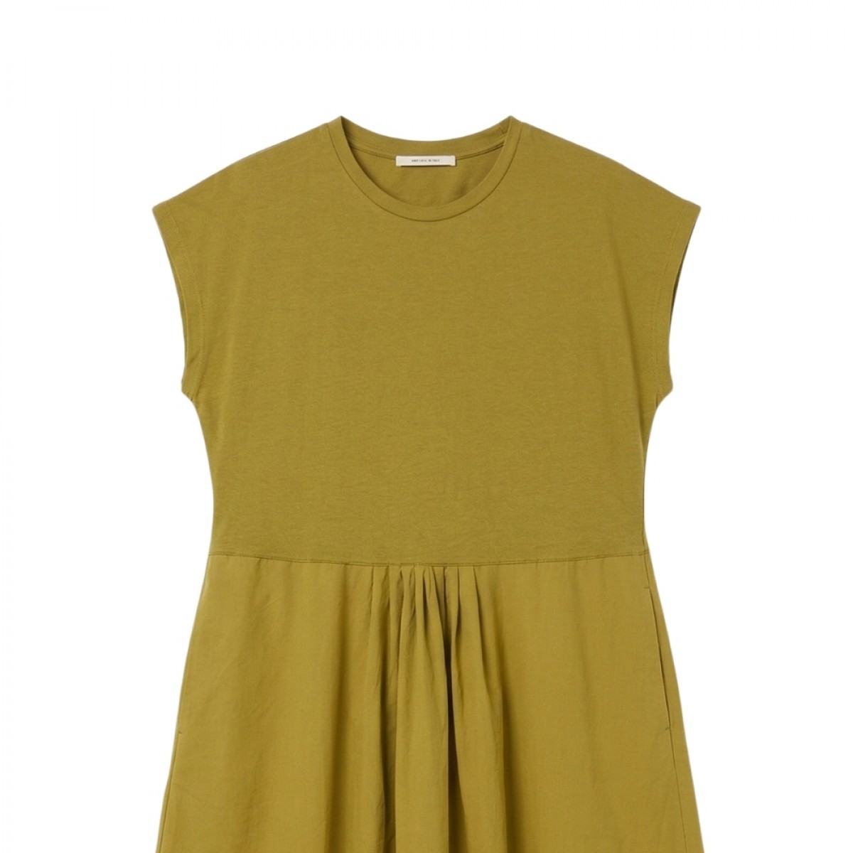pomanére dress - military green - hals 