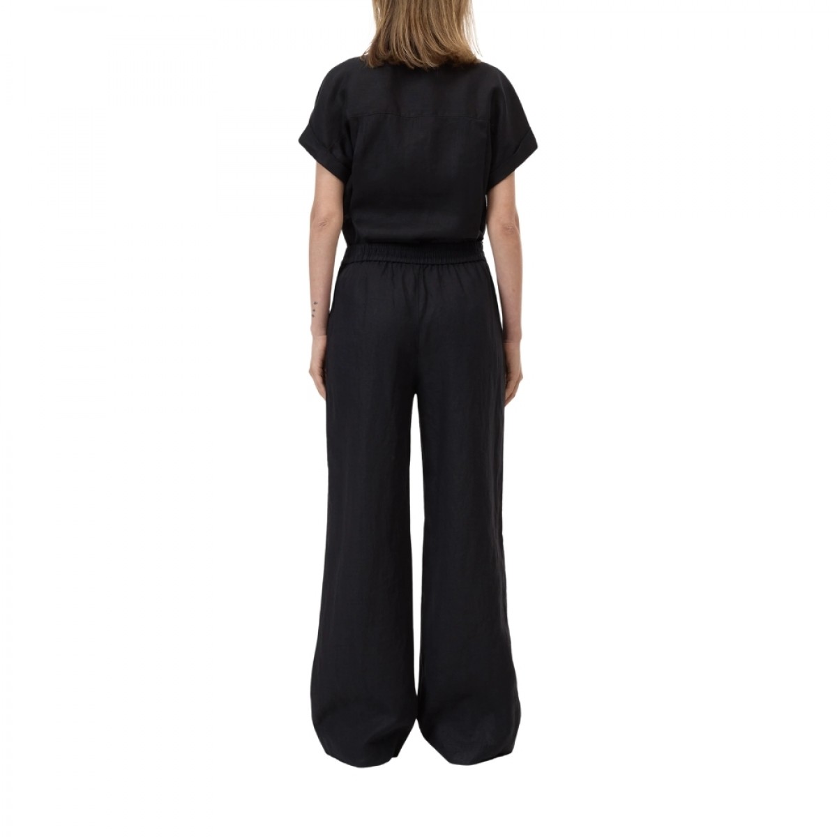 closed wide pants winona - black - ryg