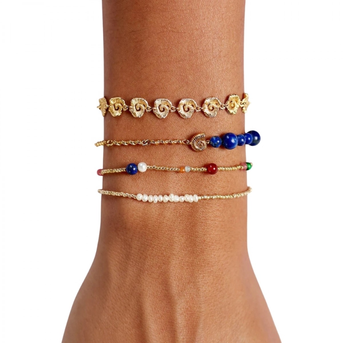 anni lu under the sun bracelet - gold - look arm