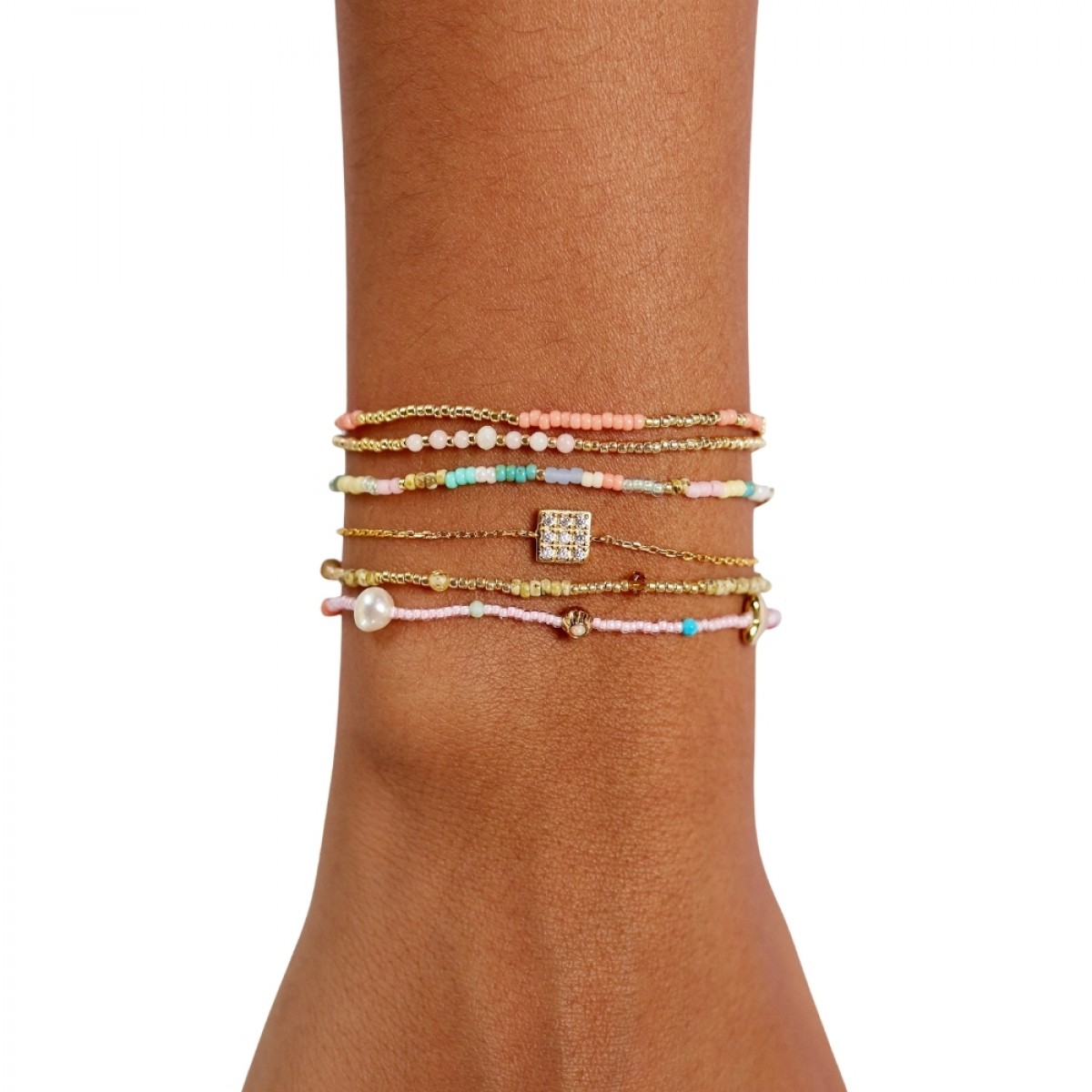 anni lu eldorado spitz bracelet - sorbet dream - look