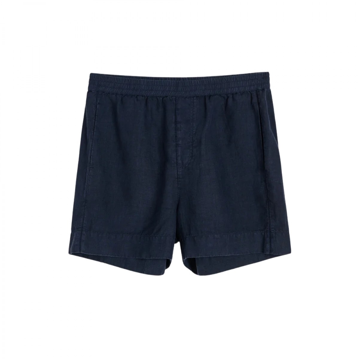 aiayu casual shorts linen - navy - bagfra 