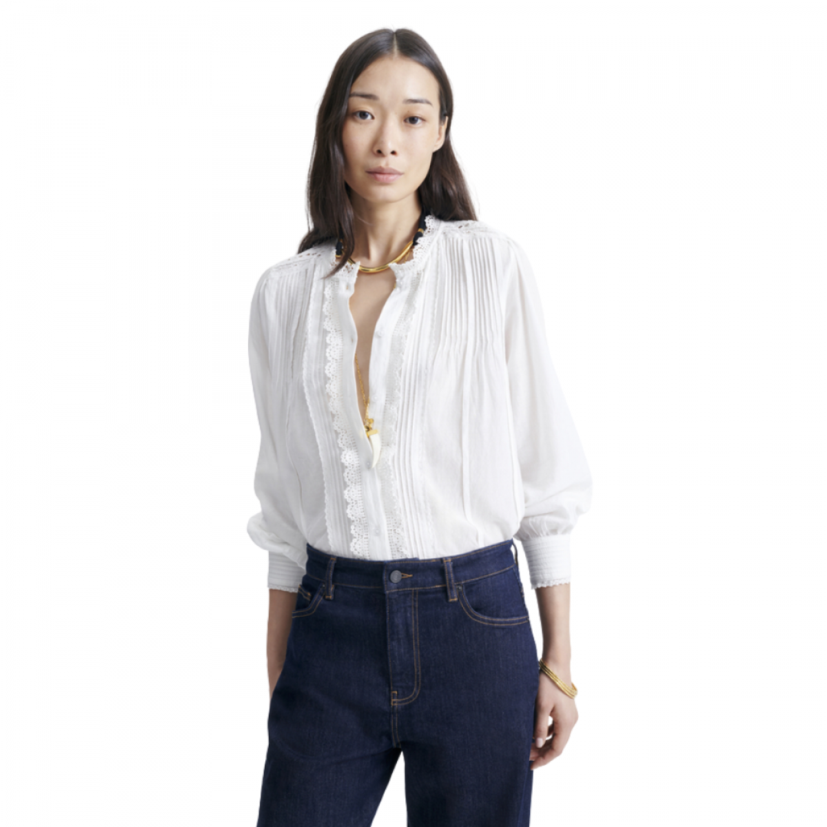 gedi shirt blanc - off white