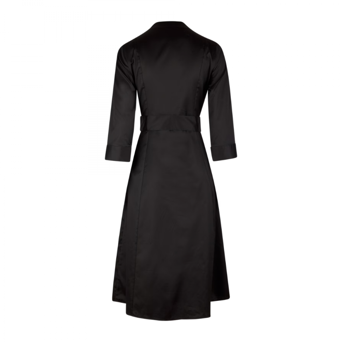 margot dress - black - ryg