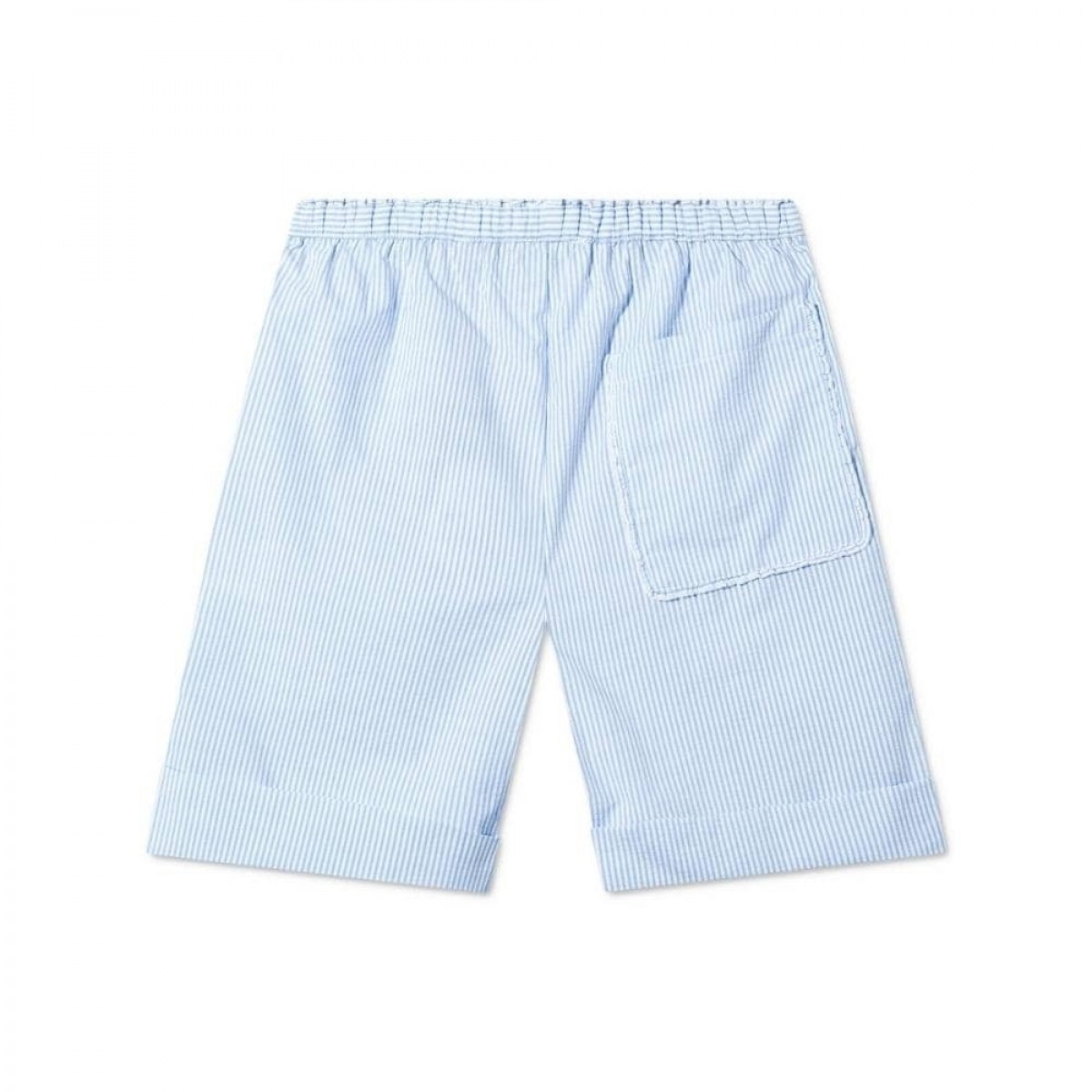 panola shorts - light blue / white stripe - bag