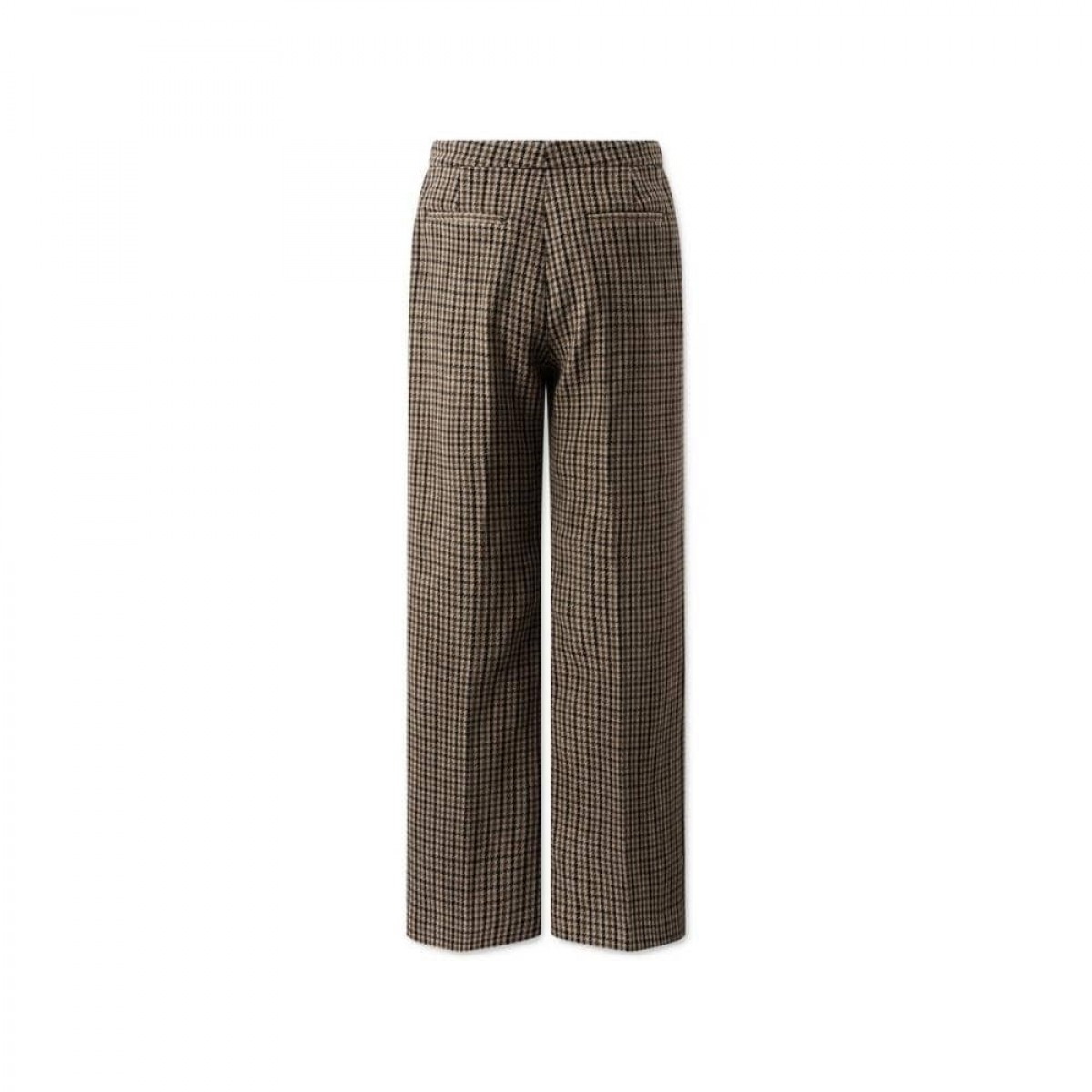 lea pants - brown - bag
