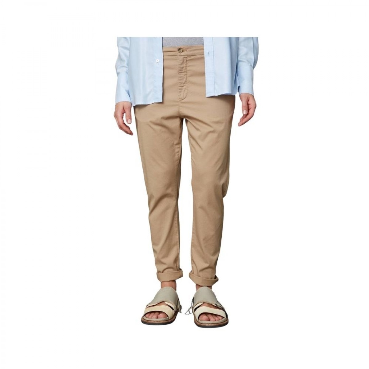 news edit trousers - khaki beige 
