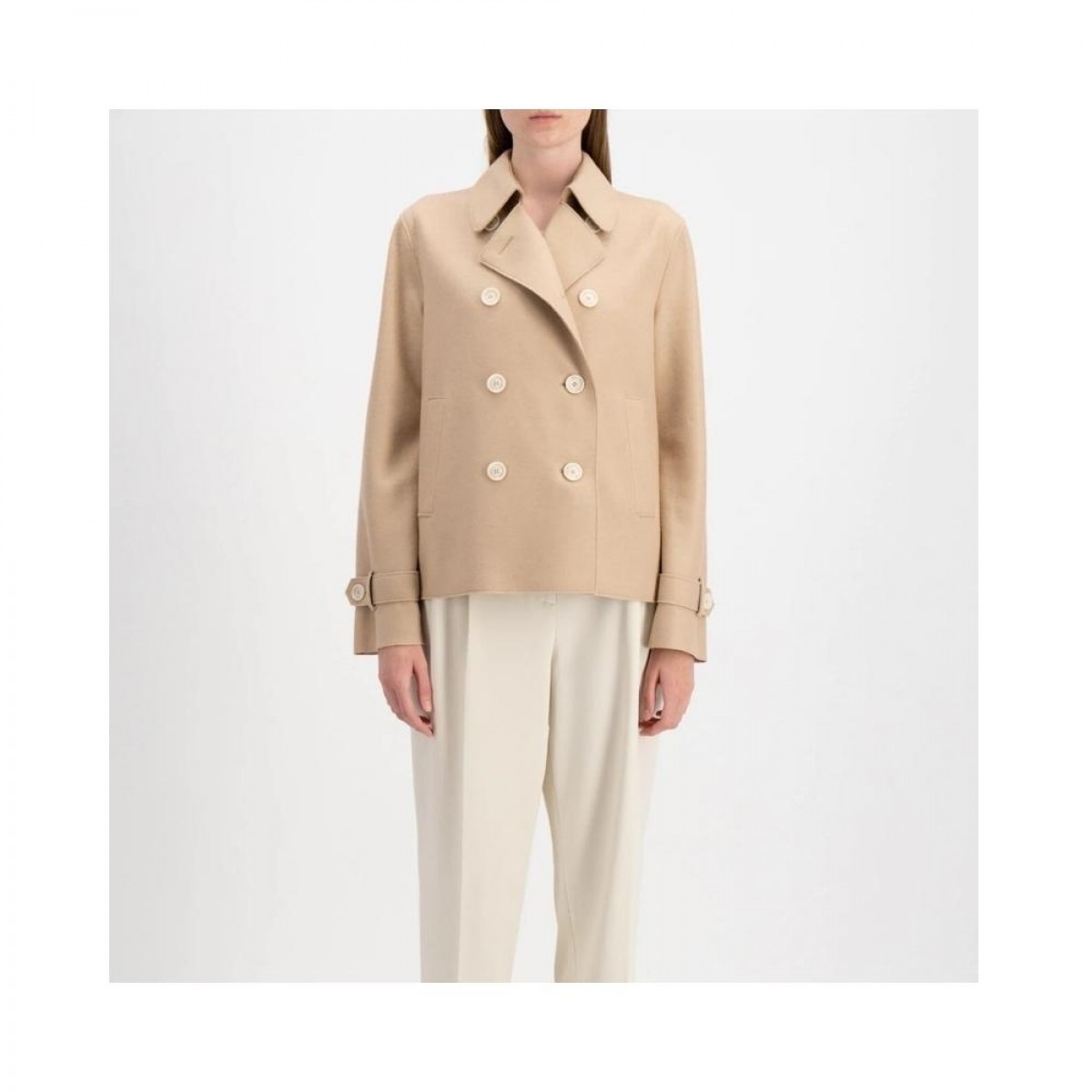 cropped trench - sand - model front