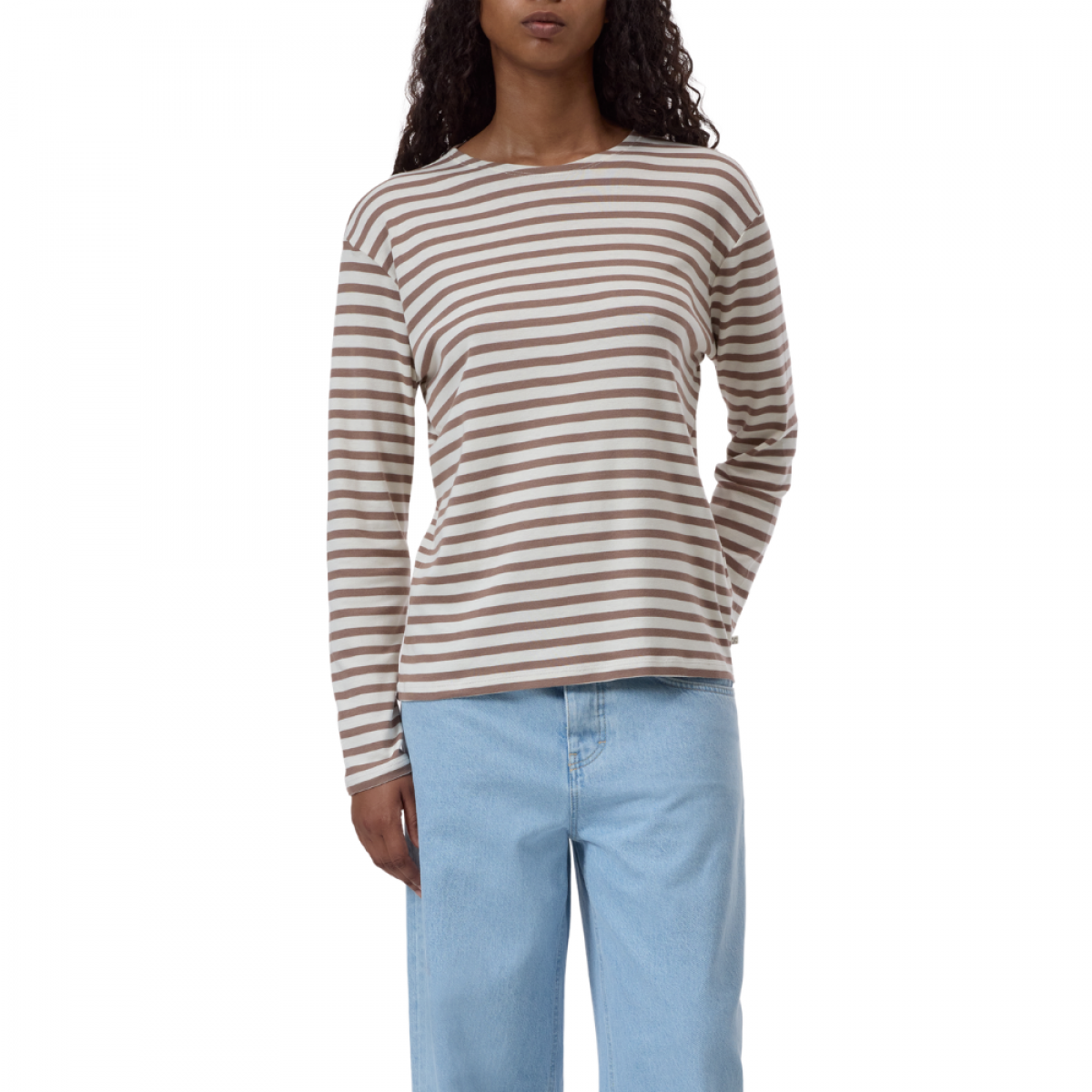 closed basic longsleeve - hazel beige