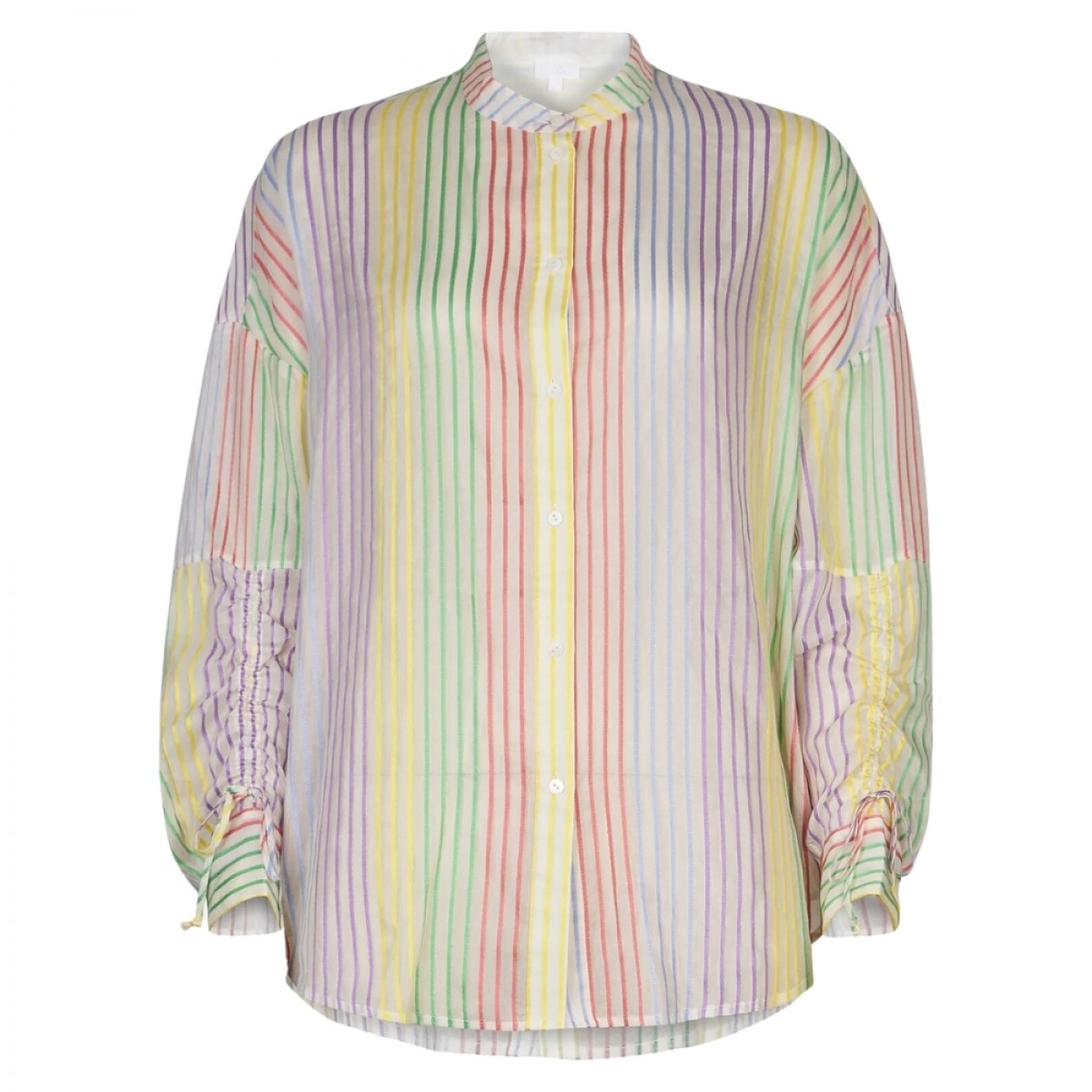 blouse birk - multico stripe - front