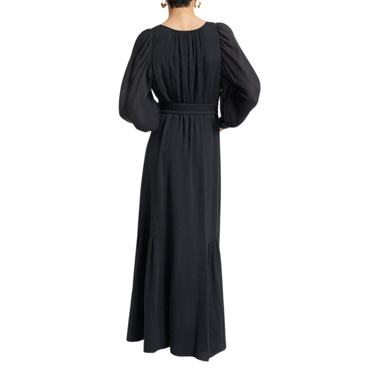 arabelle dress - black - ryg