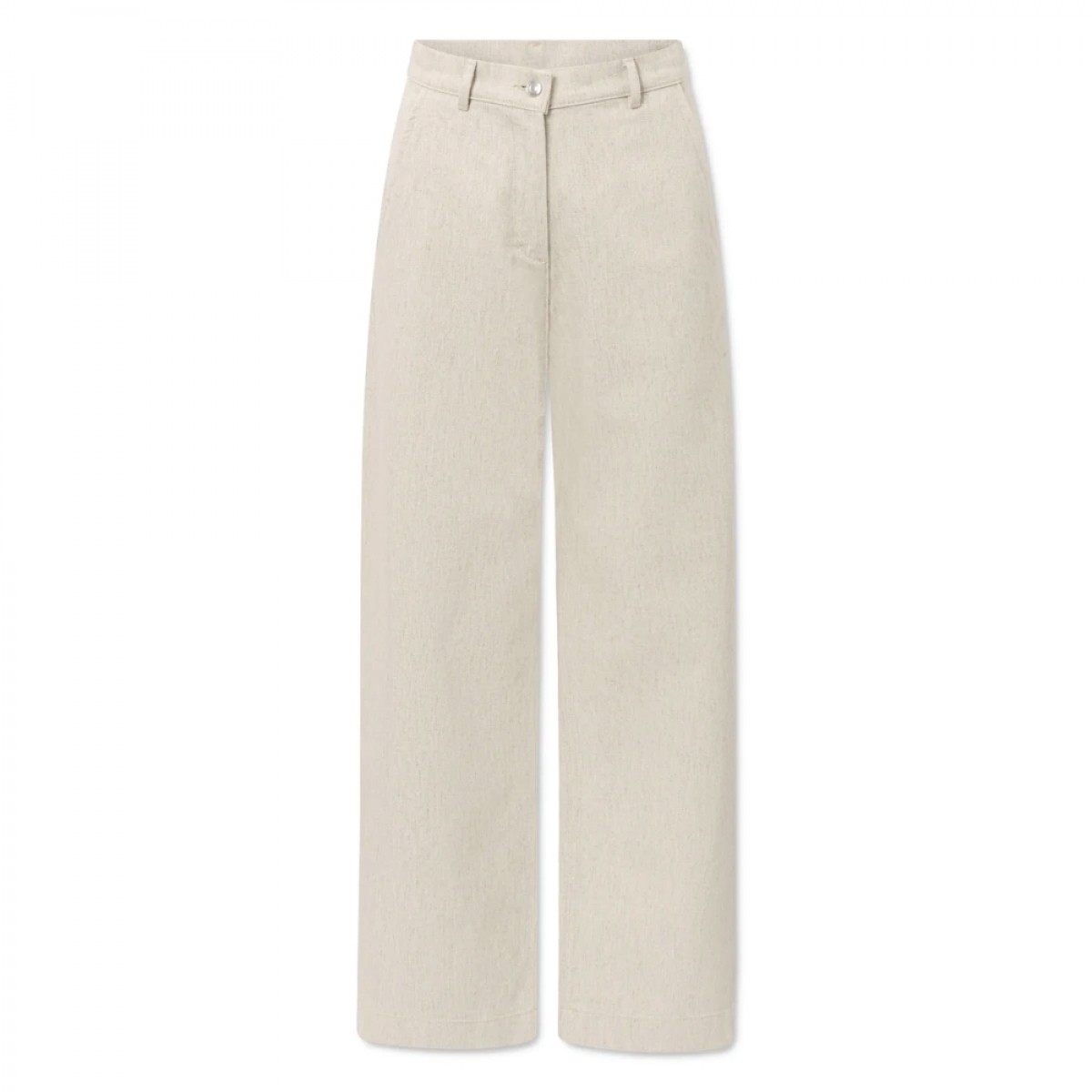 bora pants - off white - front
