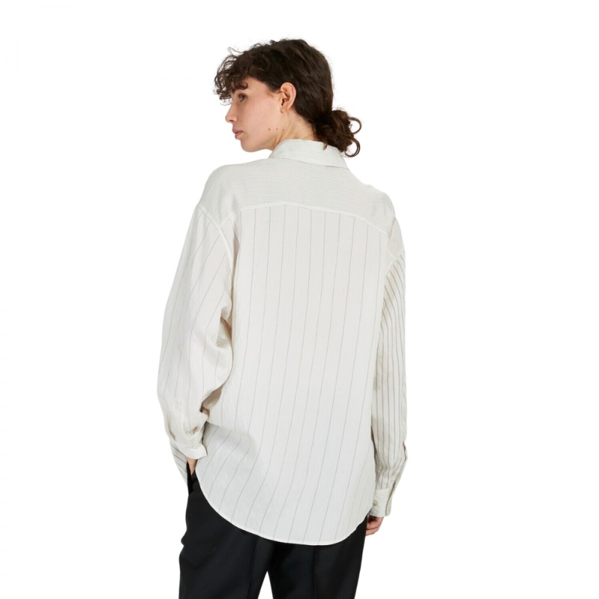 shirt graziella filoro - off white - ryggen
