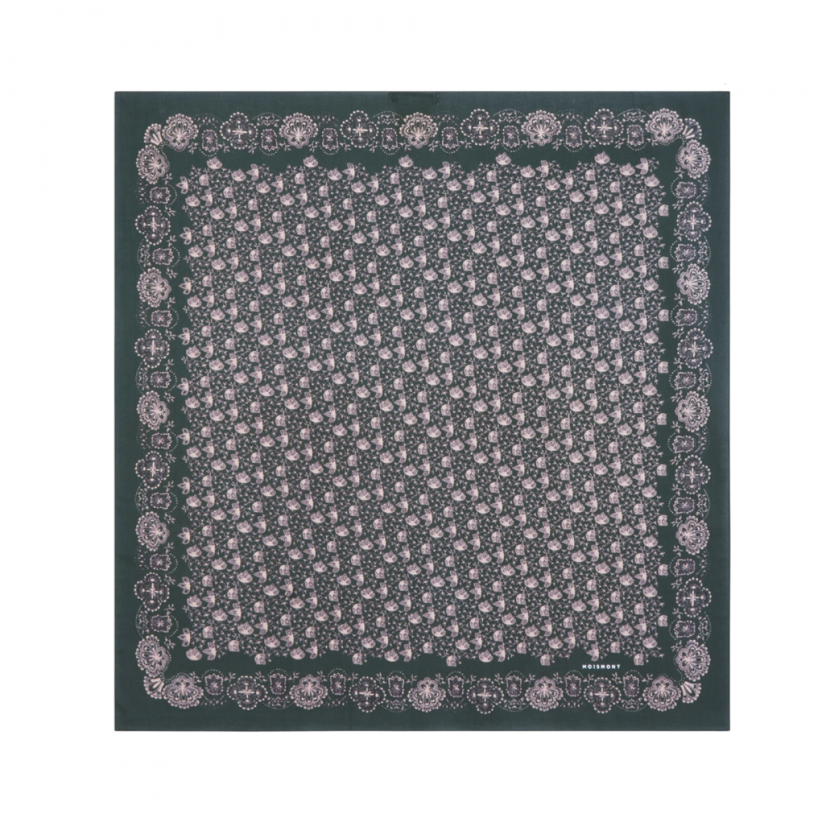 moismont scarf milan no 675 celtic - green - front