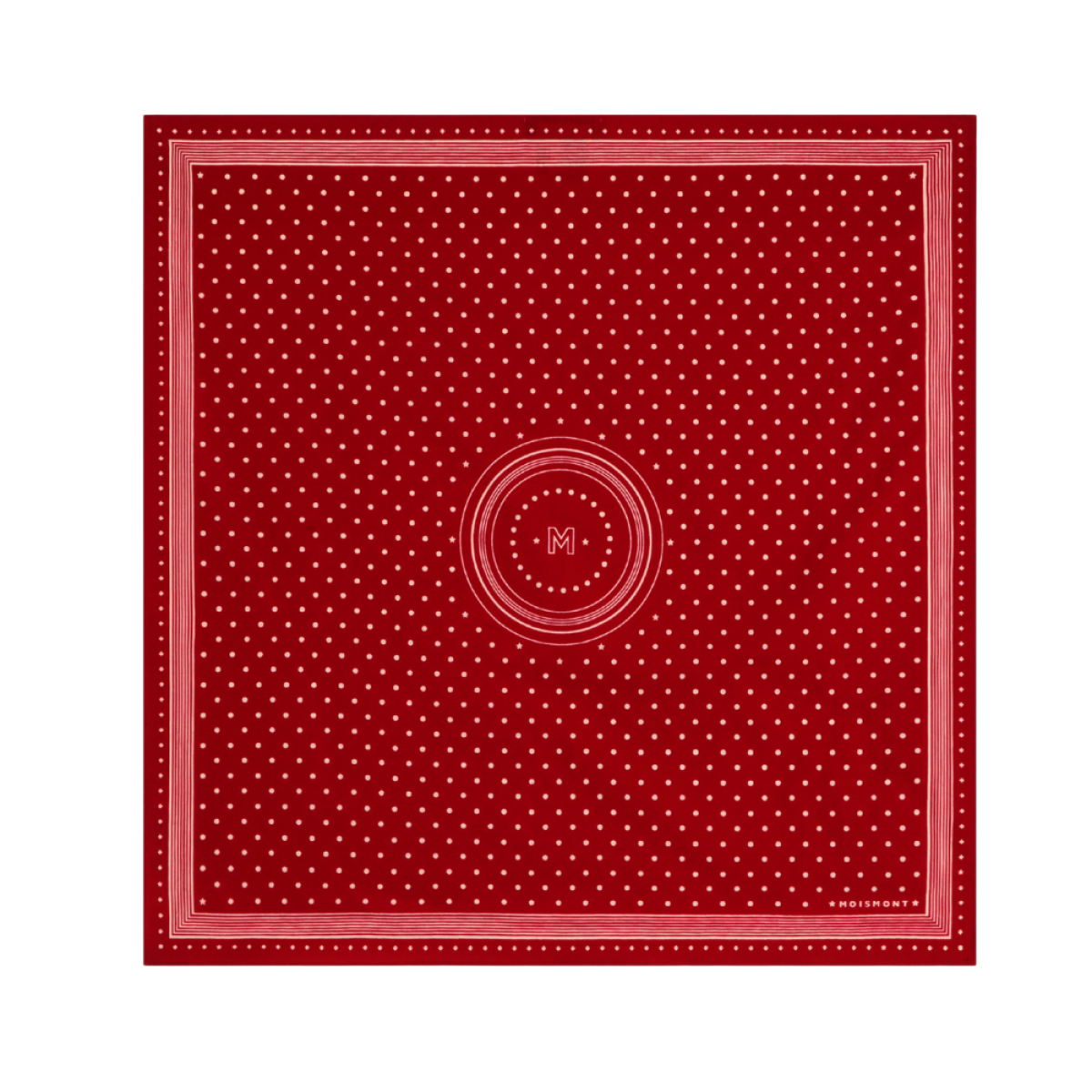moismont scarf allegra no843 theater - red - front