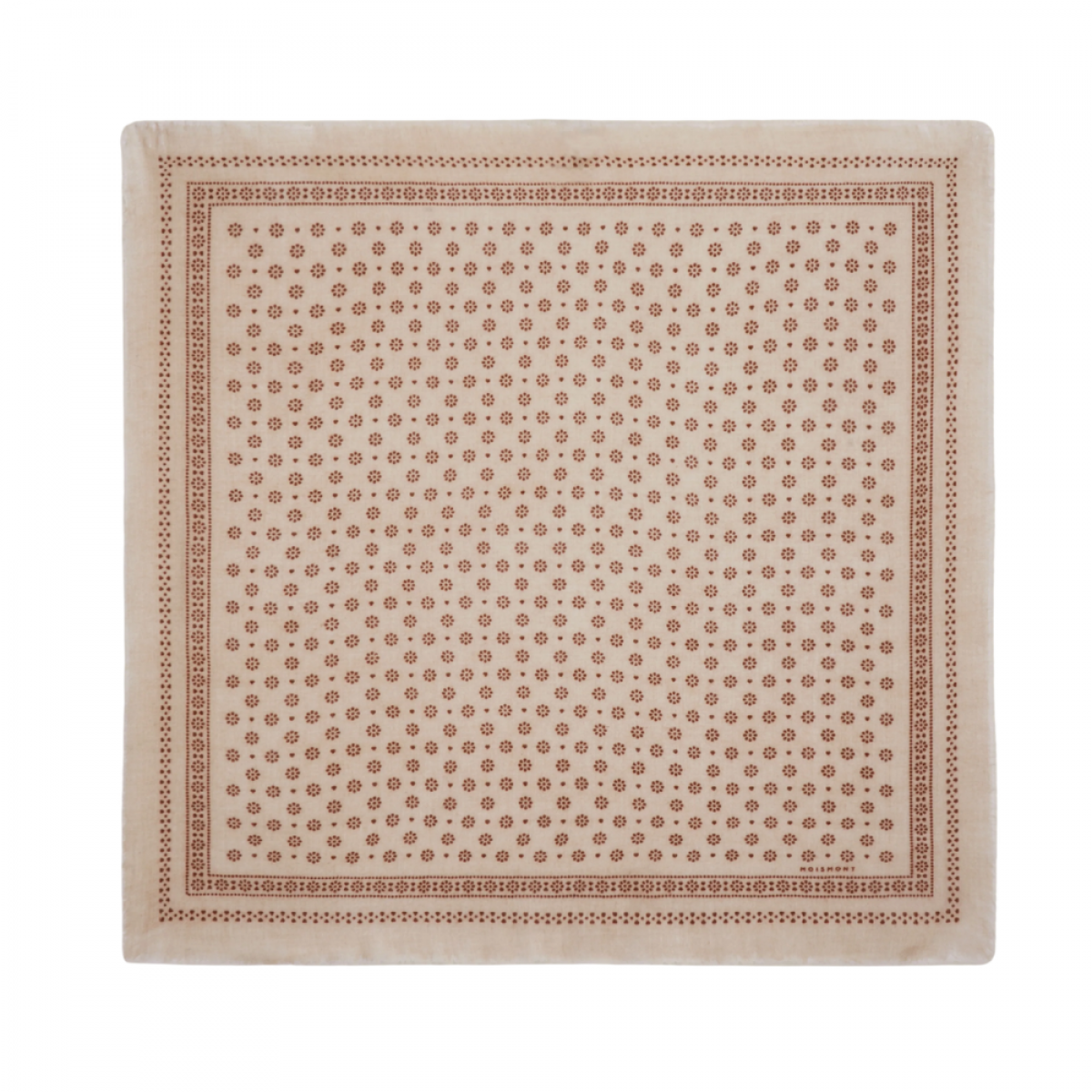 moismont scarf olaf no 676 western - ecru - front