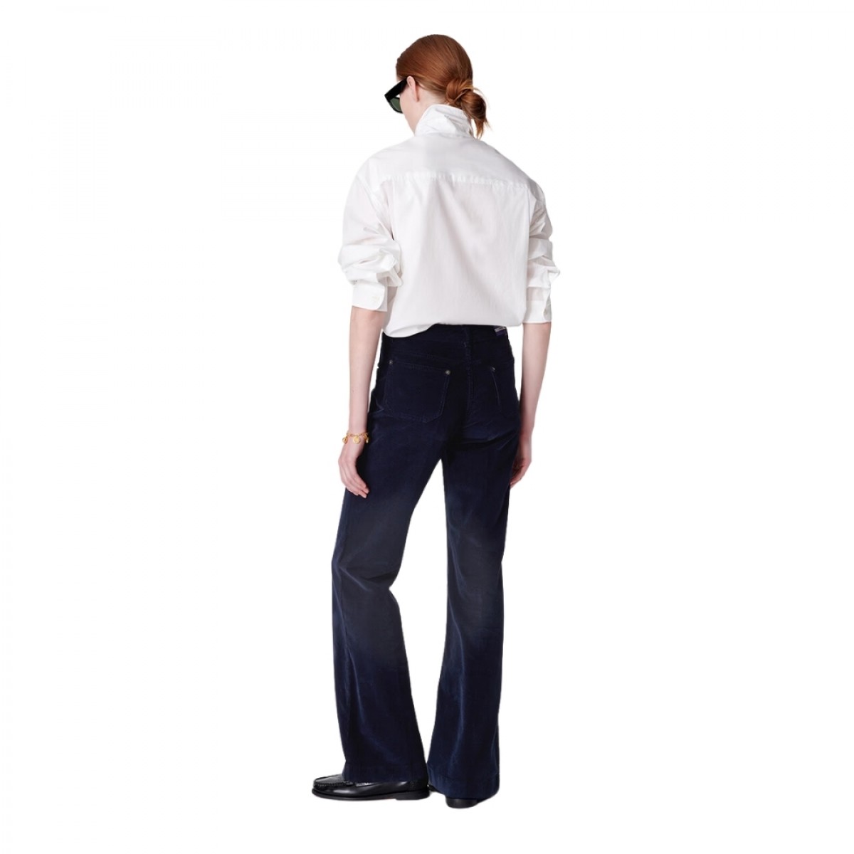 dompay pants - marine - ryg