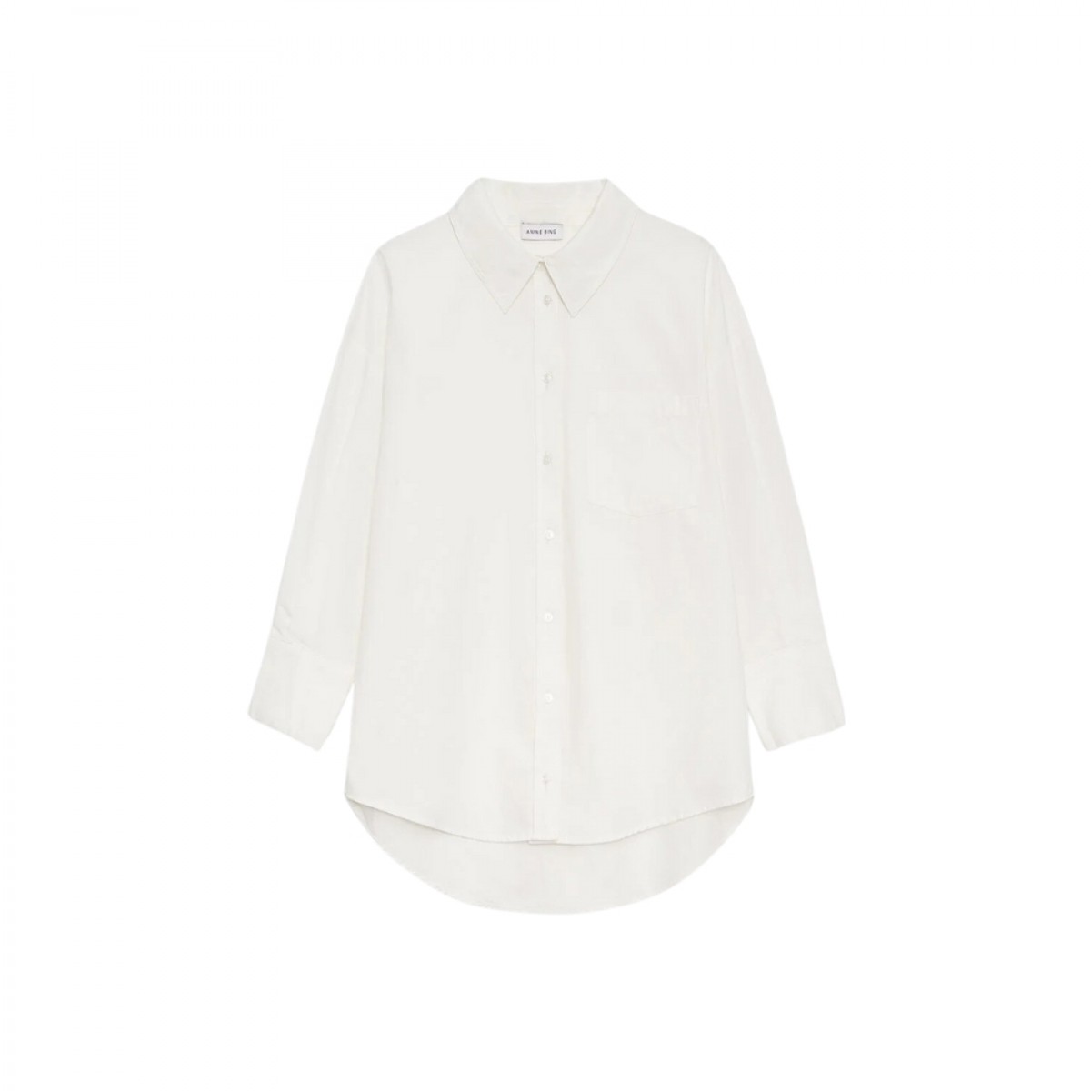 aninie bing mika shirt - white - front