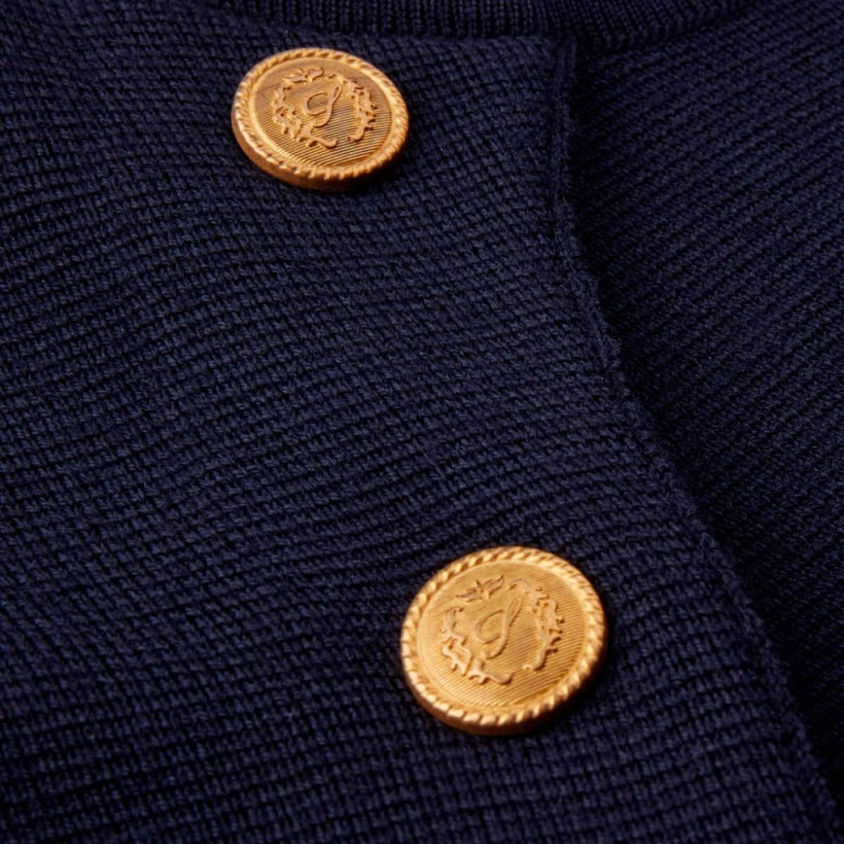 mary poncho - navy - knap