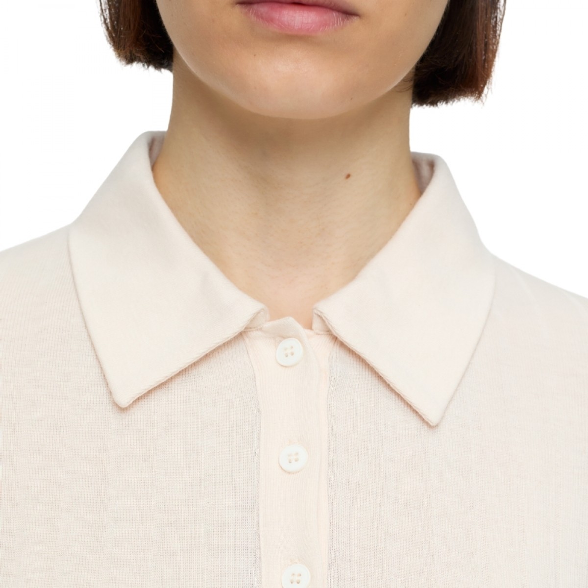 closed polo longsleeve - dusty rose - krave