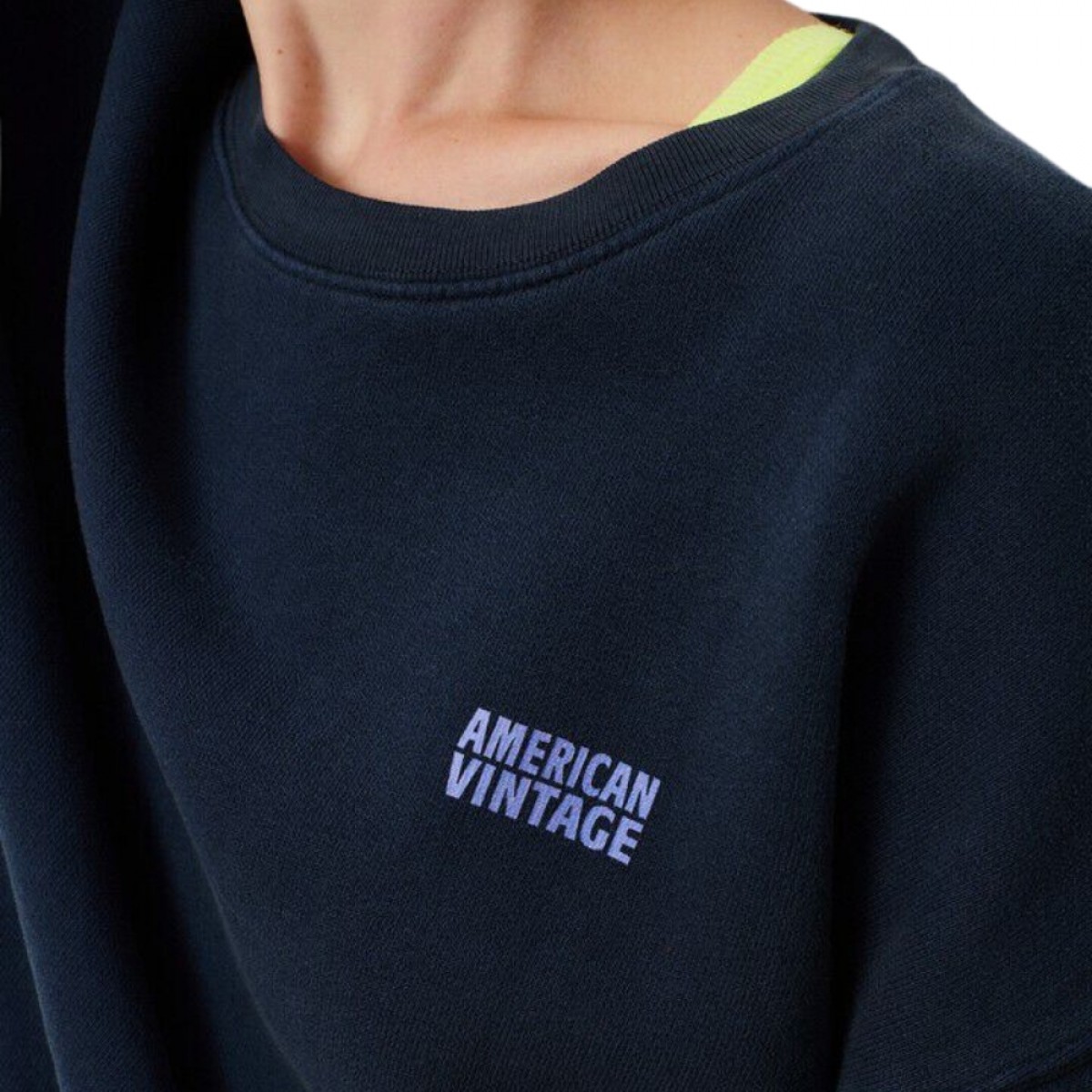 women´s hoodie izubird - marine vintage - model logo