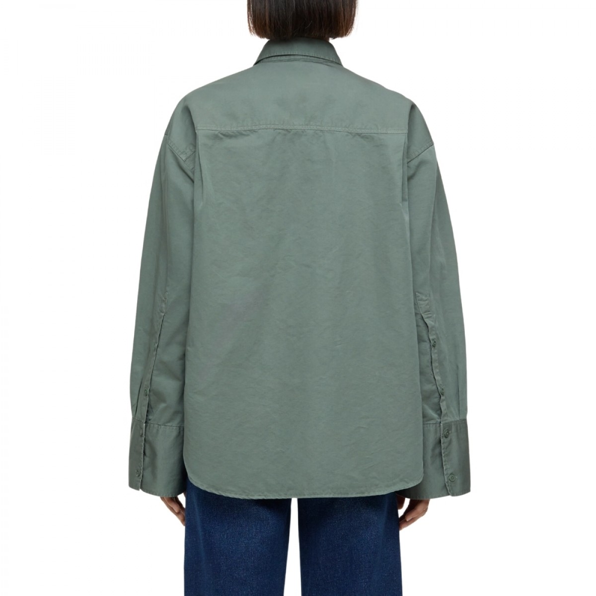 closed utility shirt - faded green - ryg 