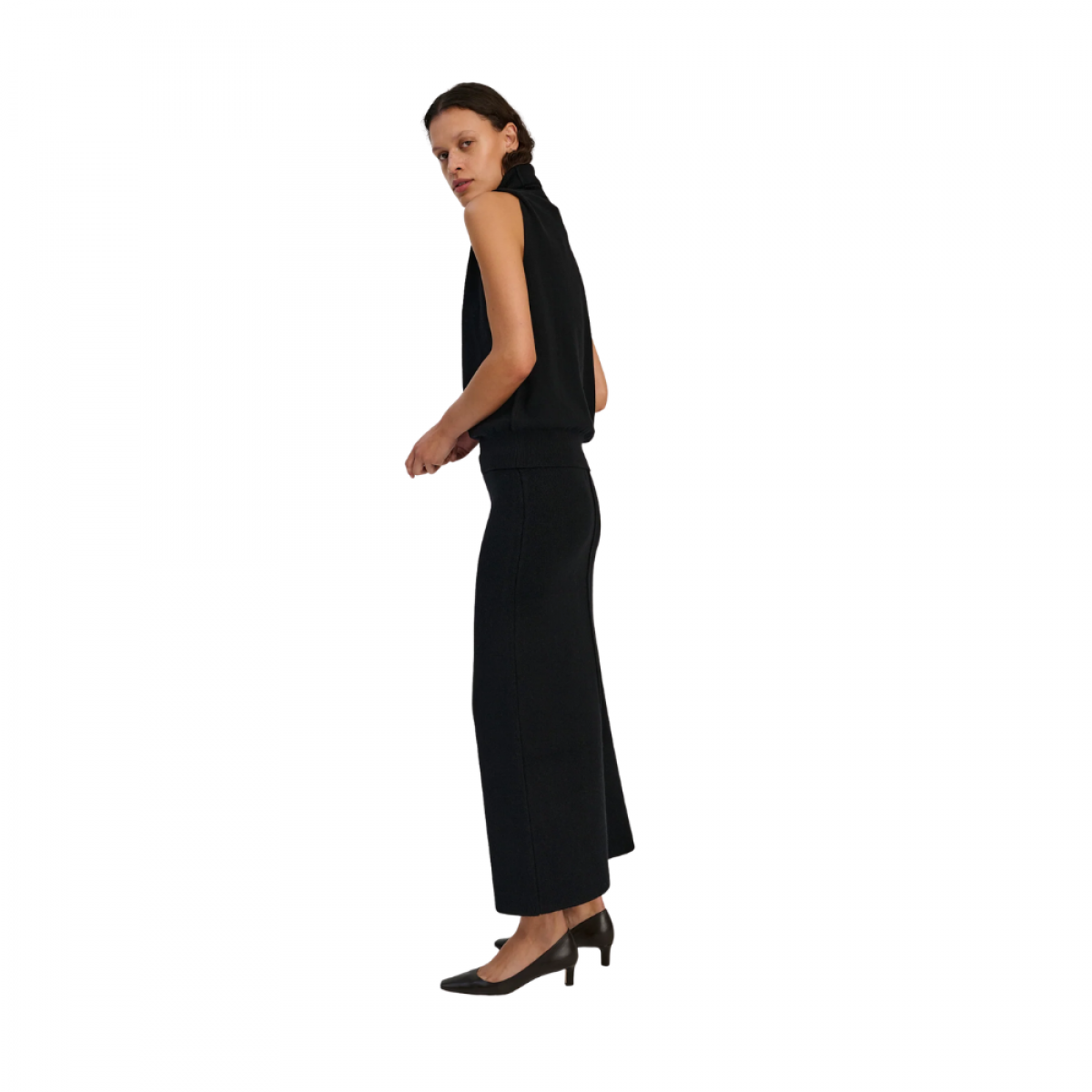 rhea skirt - black - fra siden 