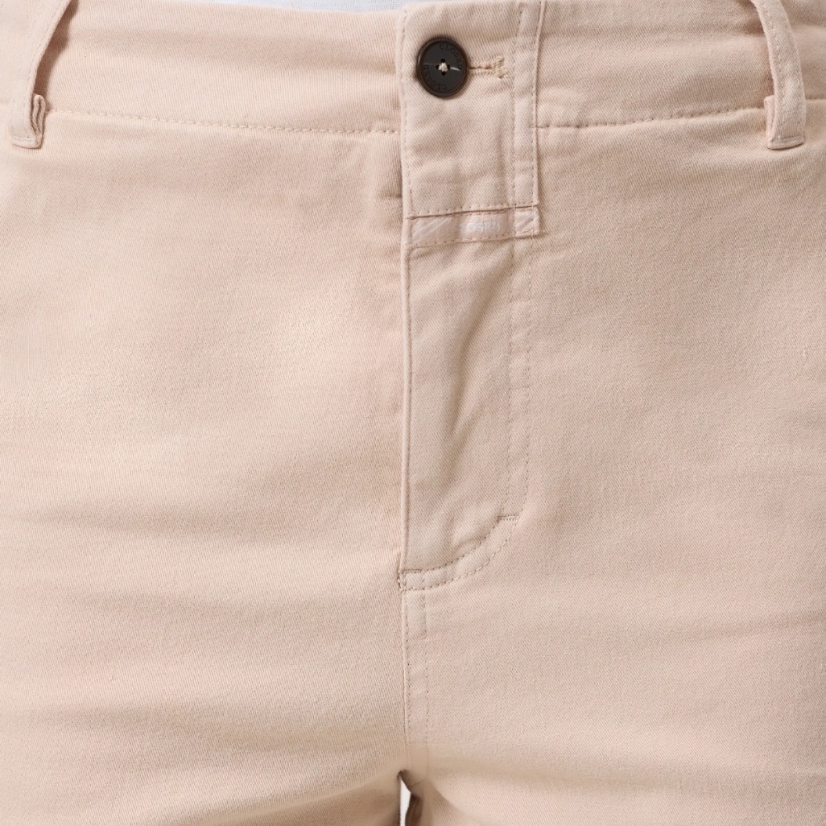 closed rovea jeans - dusty rose - logo